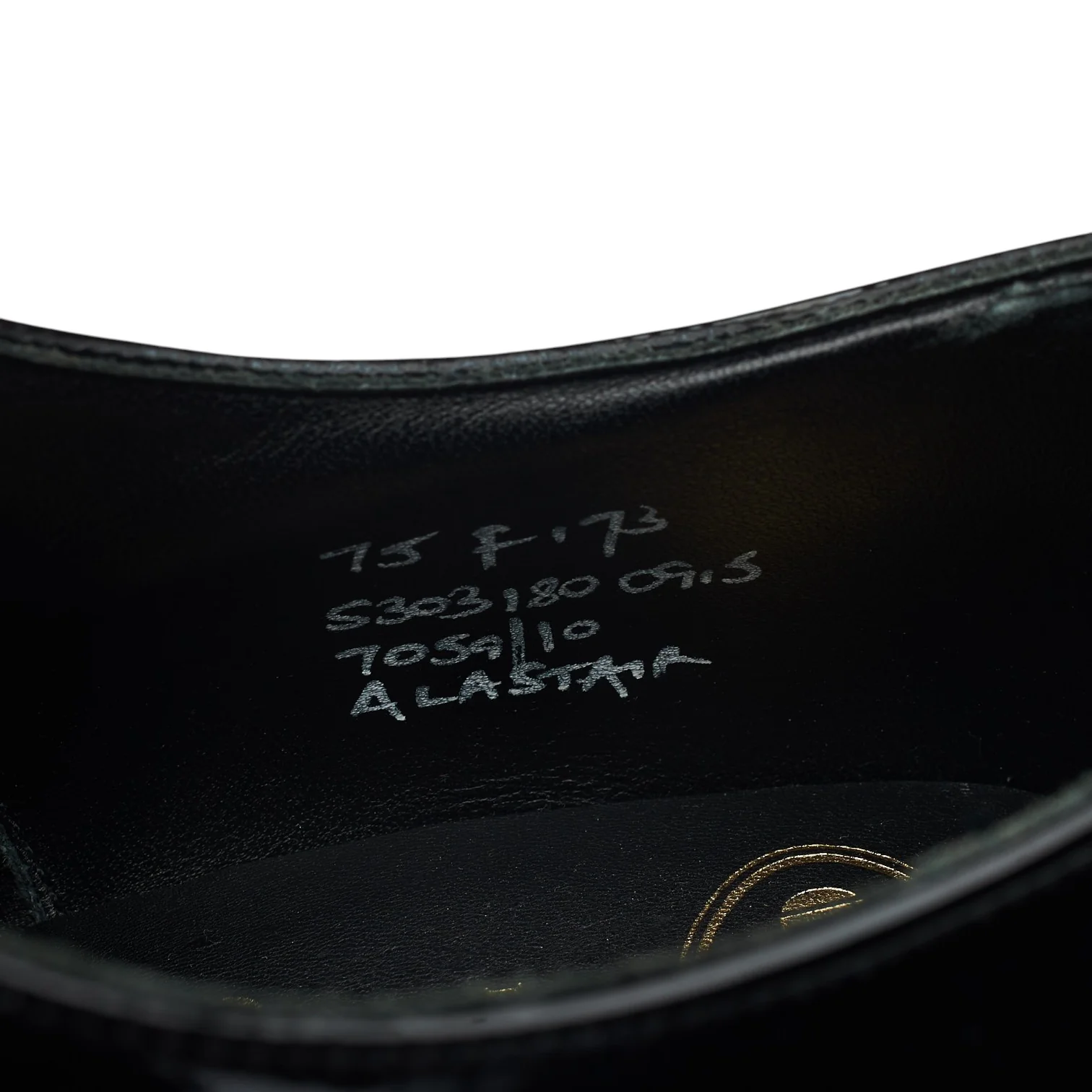 'Alastair' Black Patent Leather Oxford UK 7.5 F - Image 7