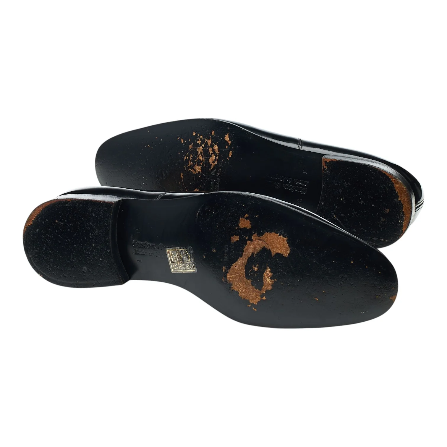 'Alastair' Black Patent Leather Oxford UK 7 F - Image 5
