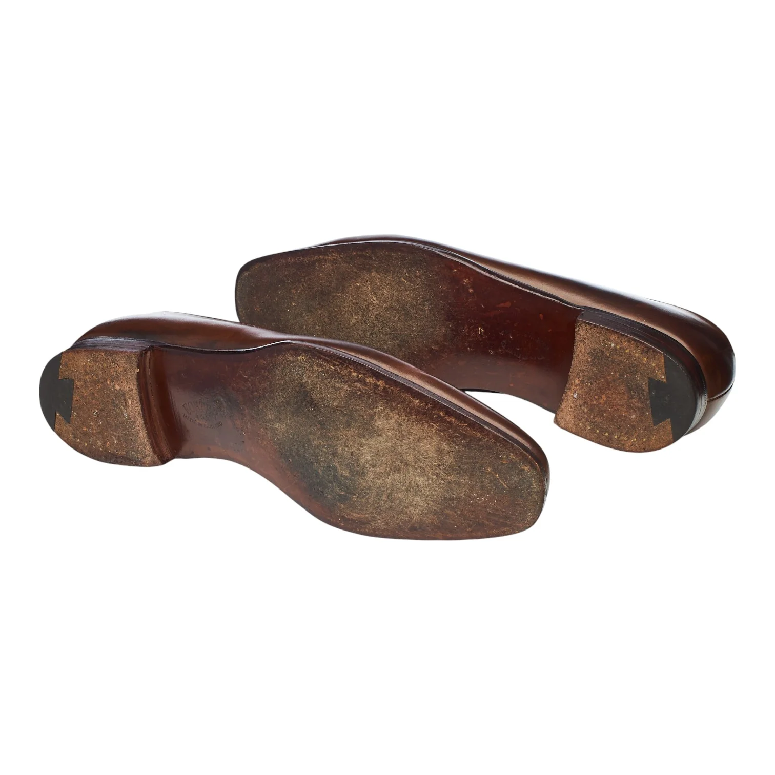 'Albemarle' Dark Brown Leather Wholecut Oxford UK 10 E - Image 5