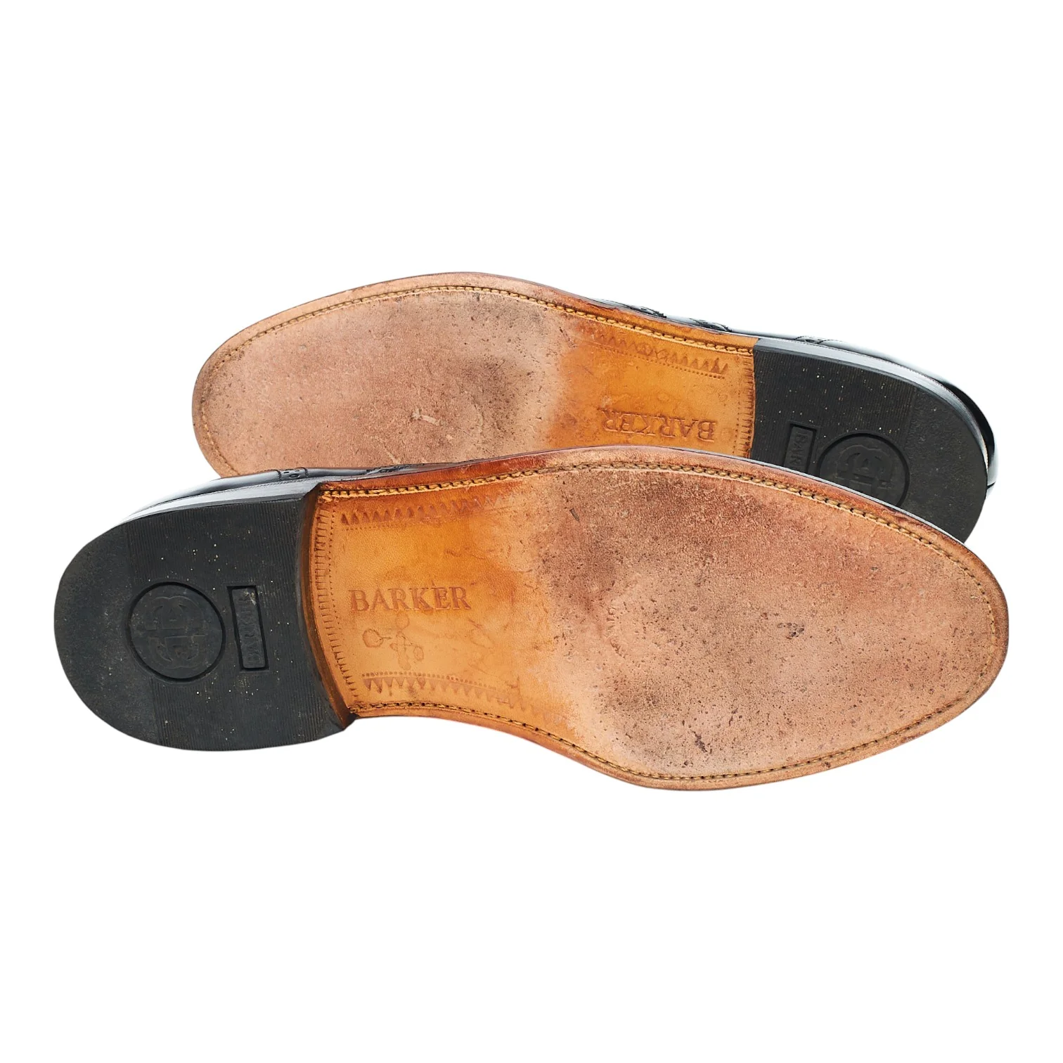 'Albert' Black Leather Oxford Brogues UK 8 G - Image 5