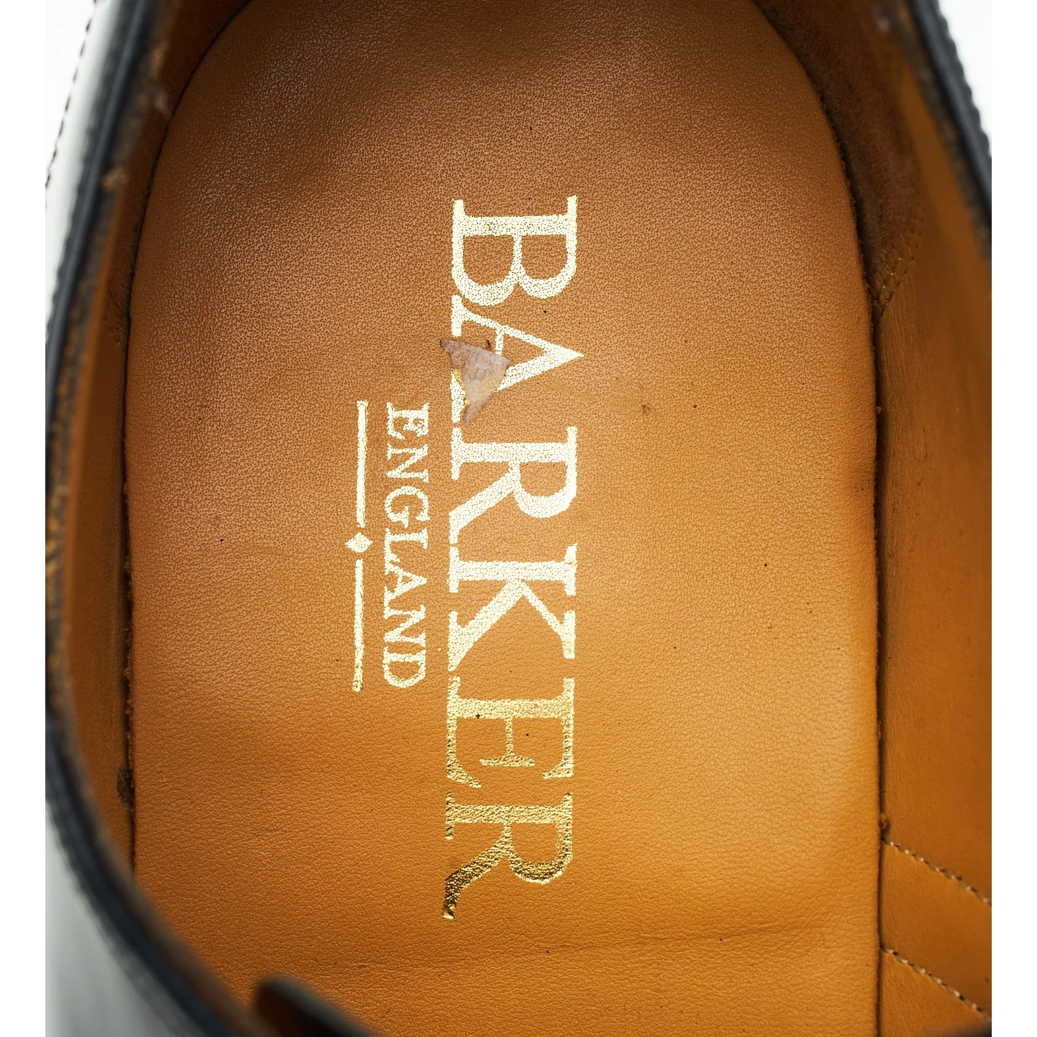 'Albert' Black Leather Oxford Brogues UK 8 G - Image 6