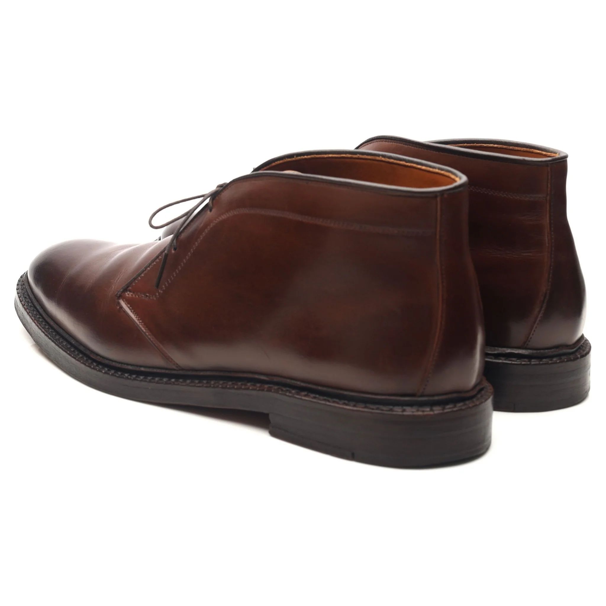 Ralph Lauren Dark Brown Leather Chukka Boots UK 8 US 8.5 D - Image 3