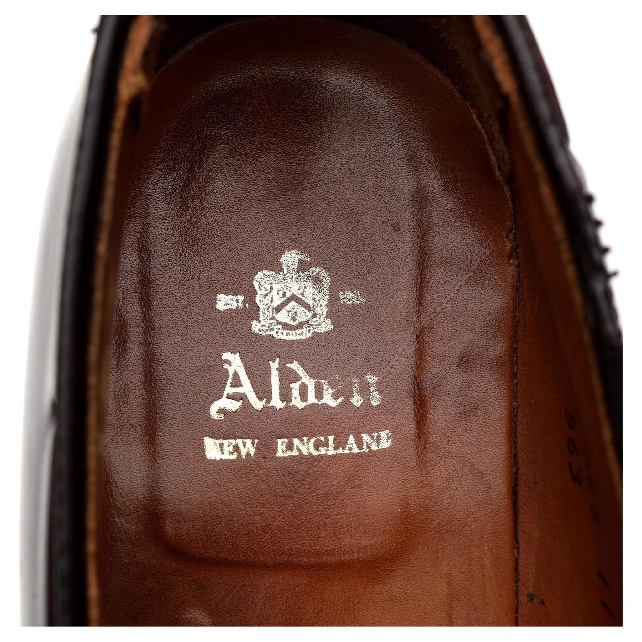 '563' Burgundy Cordovan Leather Tassel Loafers UK 7 US 7.5 - Image 12