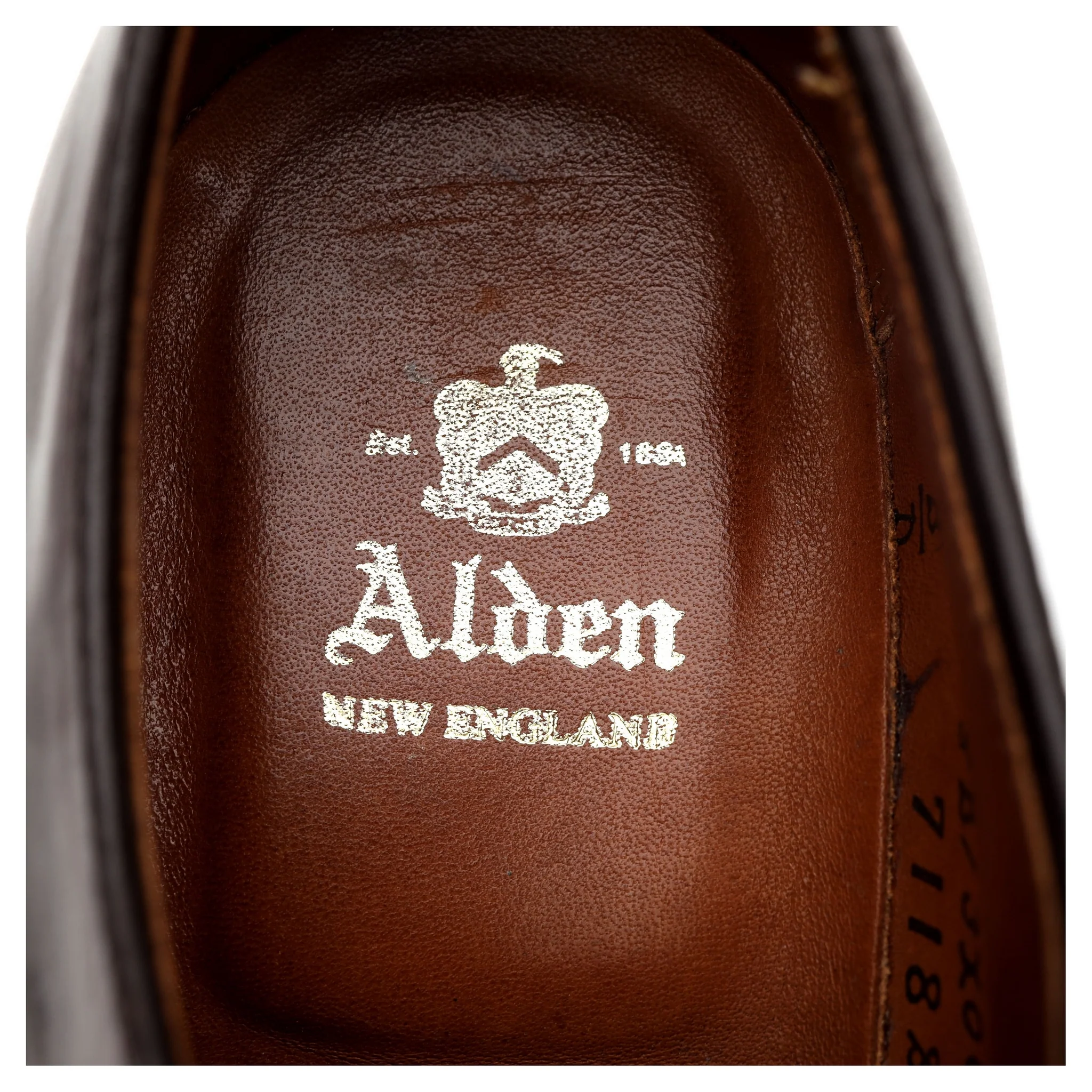 '7118S' Brown Leather Split Toe Derby UK 5.5 US 6 - Image 12