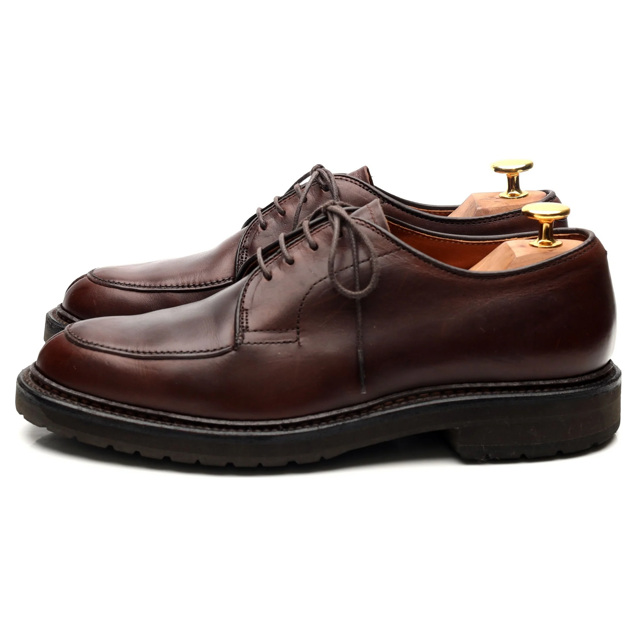 '7118S' Brown Leather Split Toe Derby UK 5.5 US 6 - Image 2