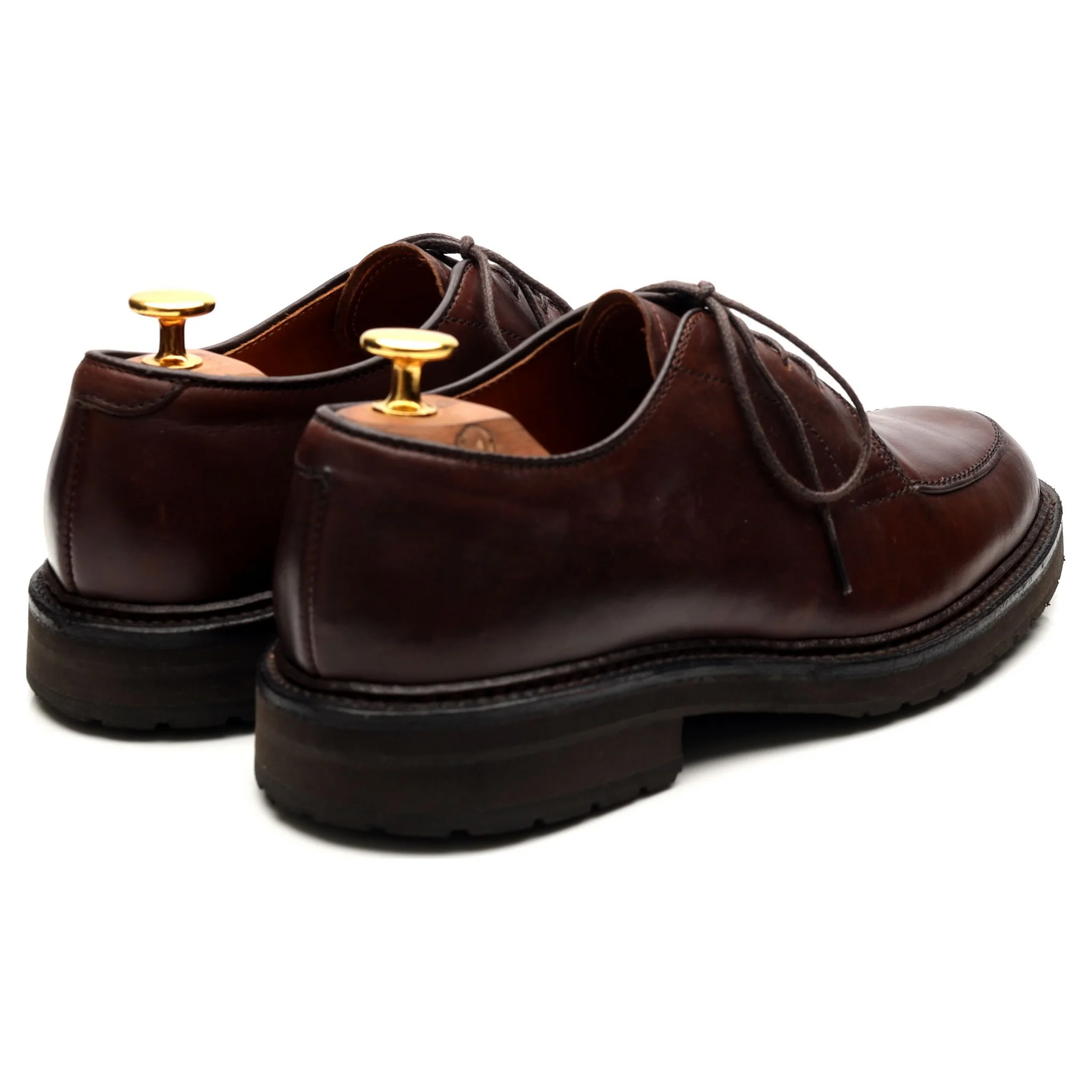 '7118S' Brown Leather Split Toe Derby UK 5.5 US 6 - Image 5