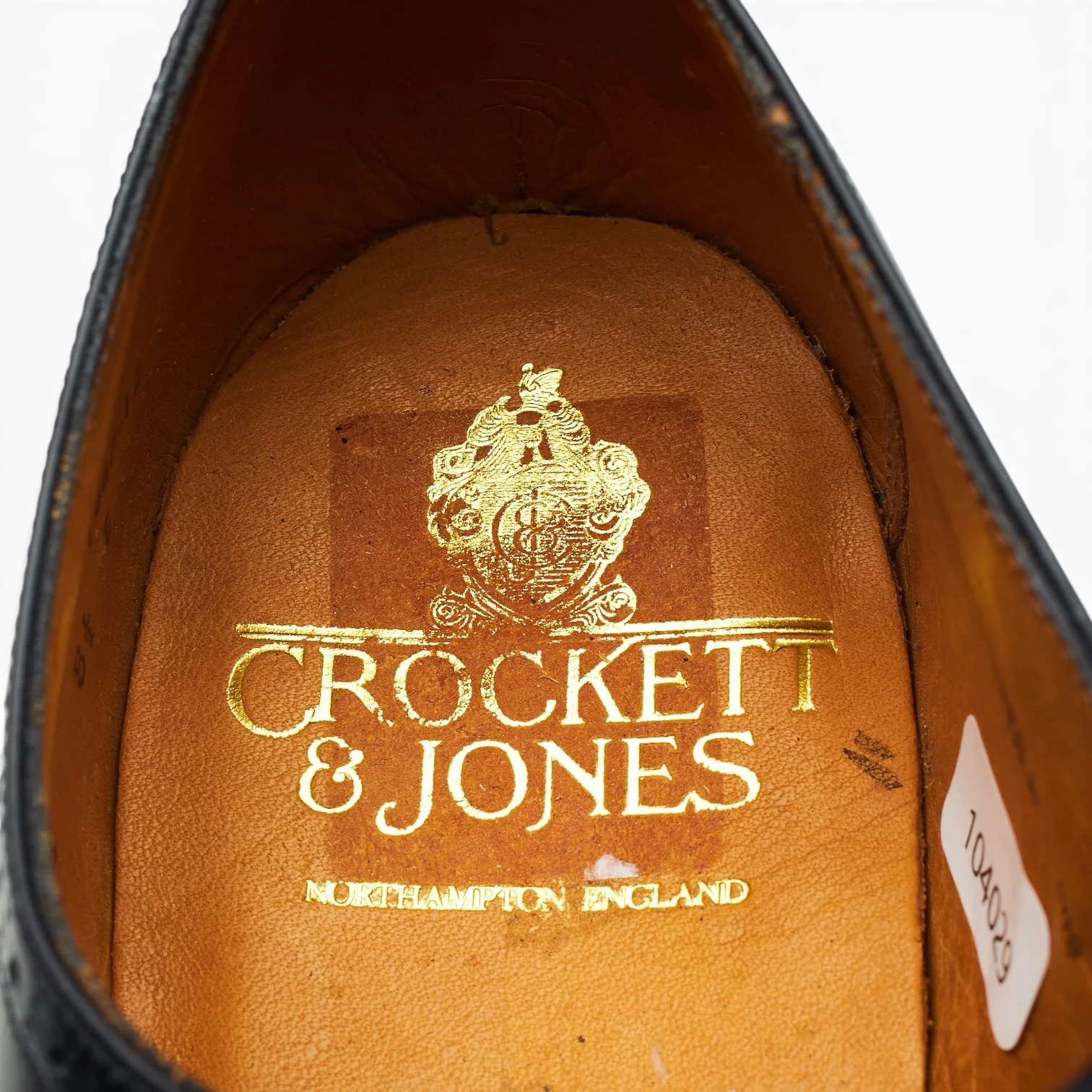 'Aldgate 2' Black Leather Oxford Brogues UK 8.5 E - Image 6
