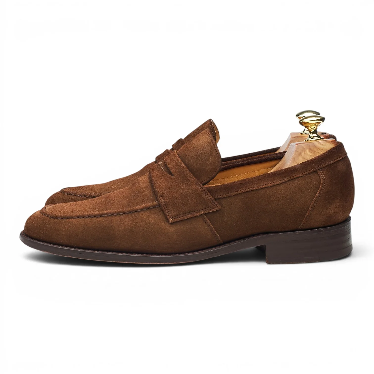 'Aldgate' Brown Suede Loafers UK 7 G - Image 3