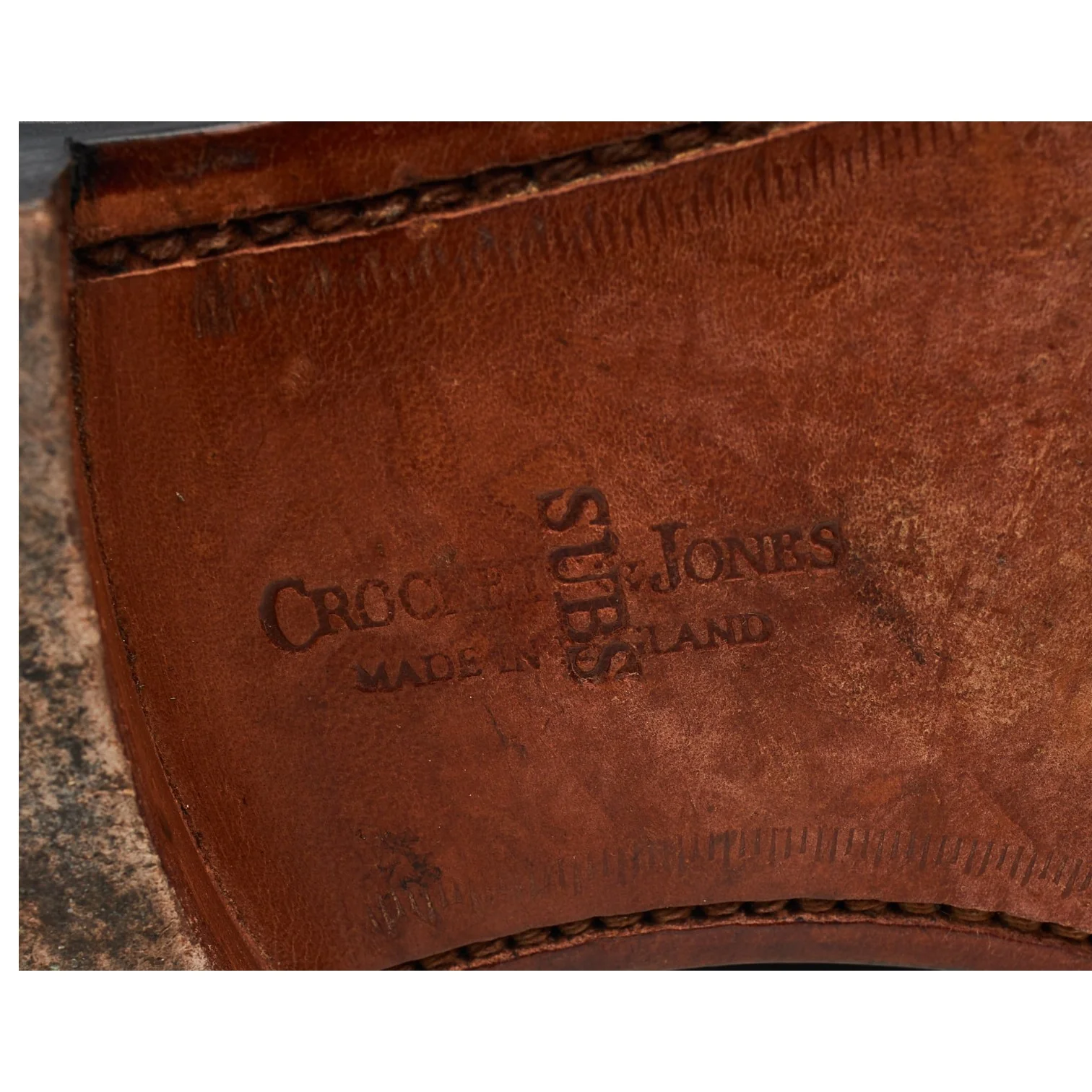 'Alex' Black Leather Wholecut Oxford UK 9 E - Image 6
