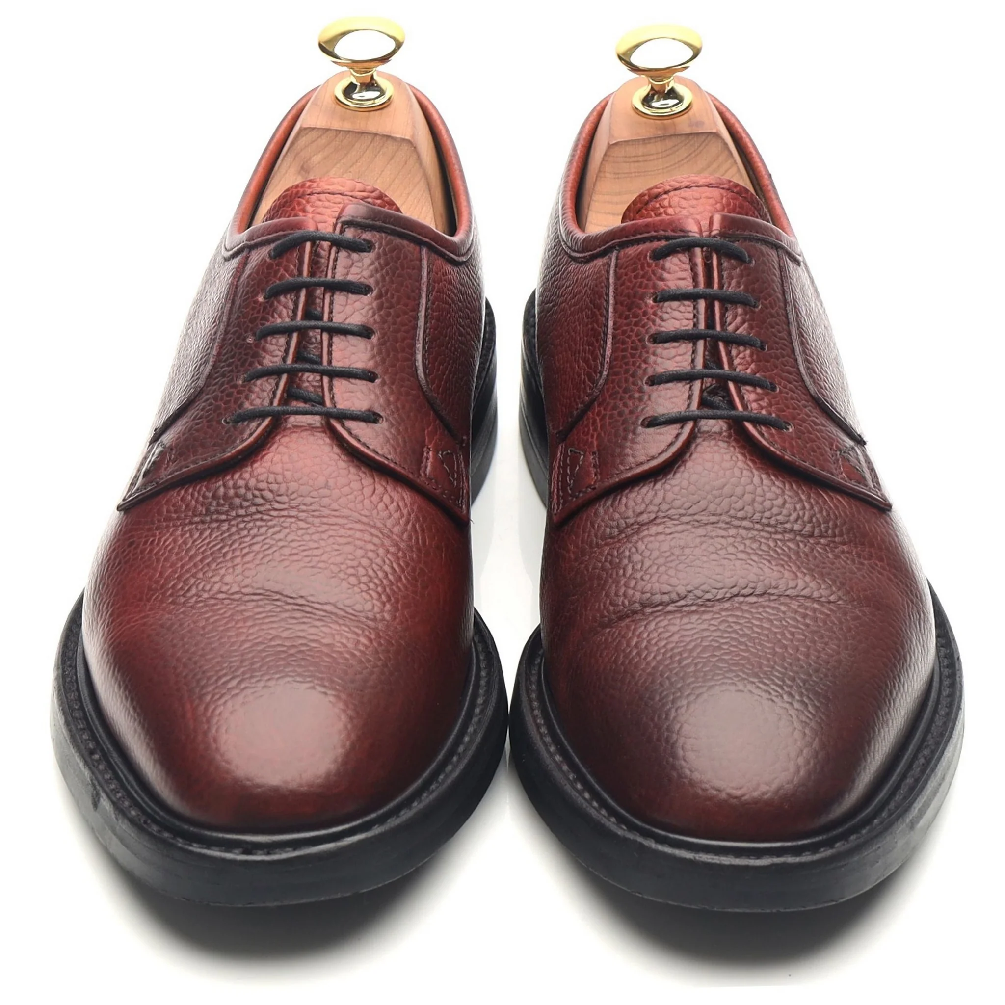 'Pytchley' Burgundy Leather Derby UK 6.5 F - Image 9