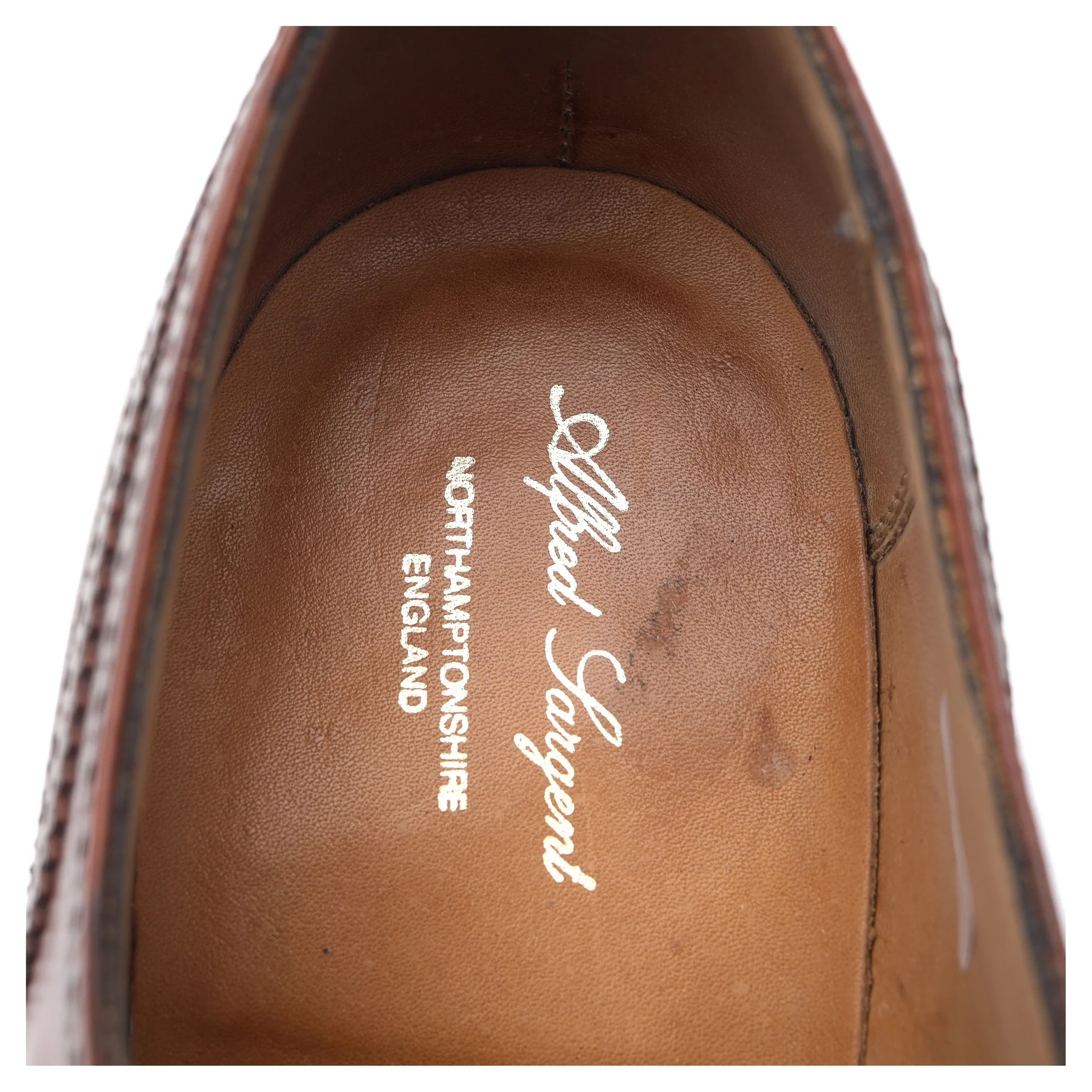 'Chatham 2' Brown Leather Oxford Semi Brogues UK 9 EE - Image 12