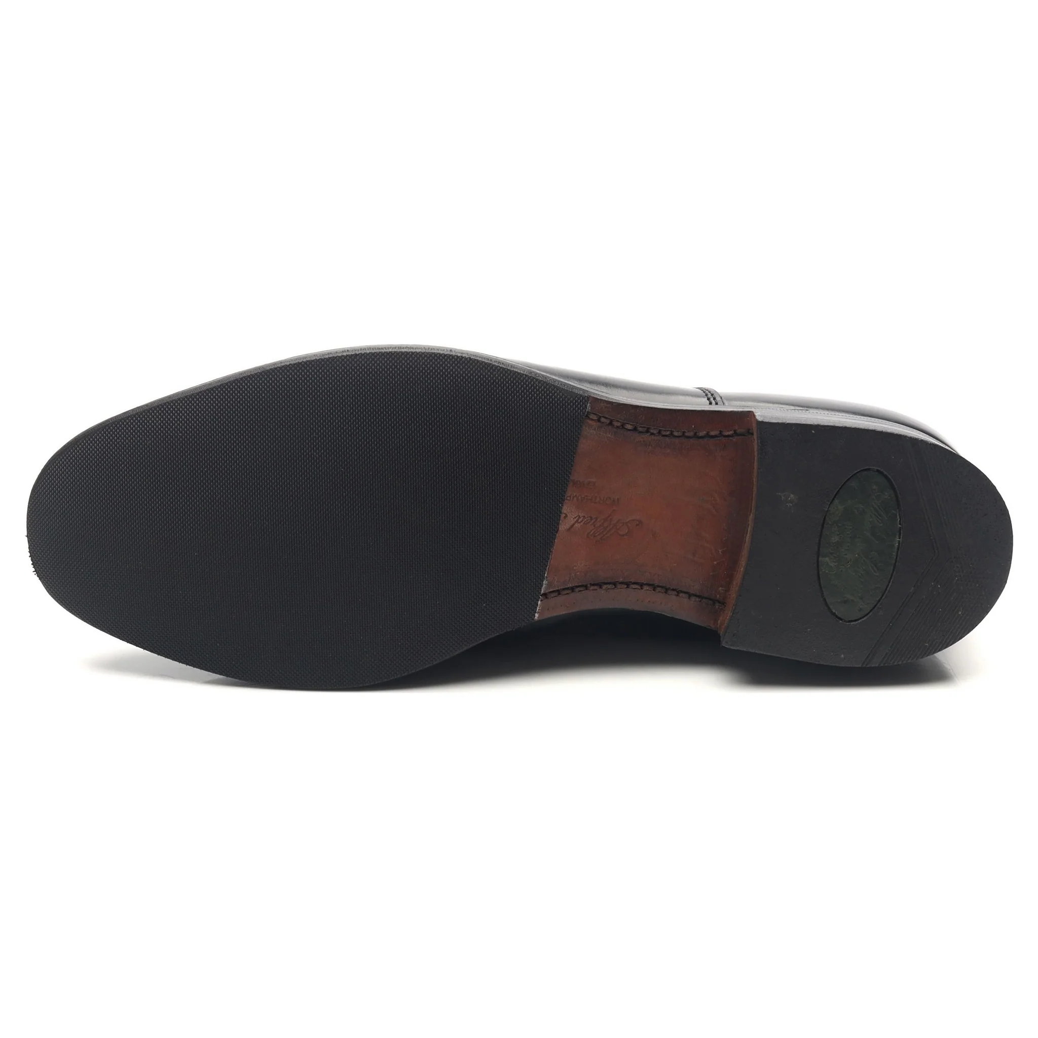 'Epsom' Black Leather Oxford UK 6.5 F - Image 10