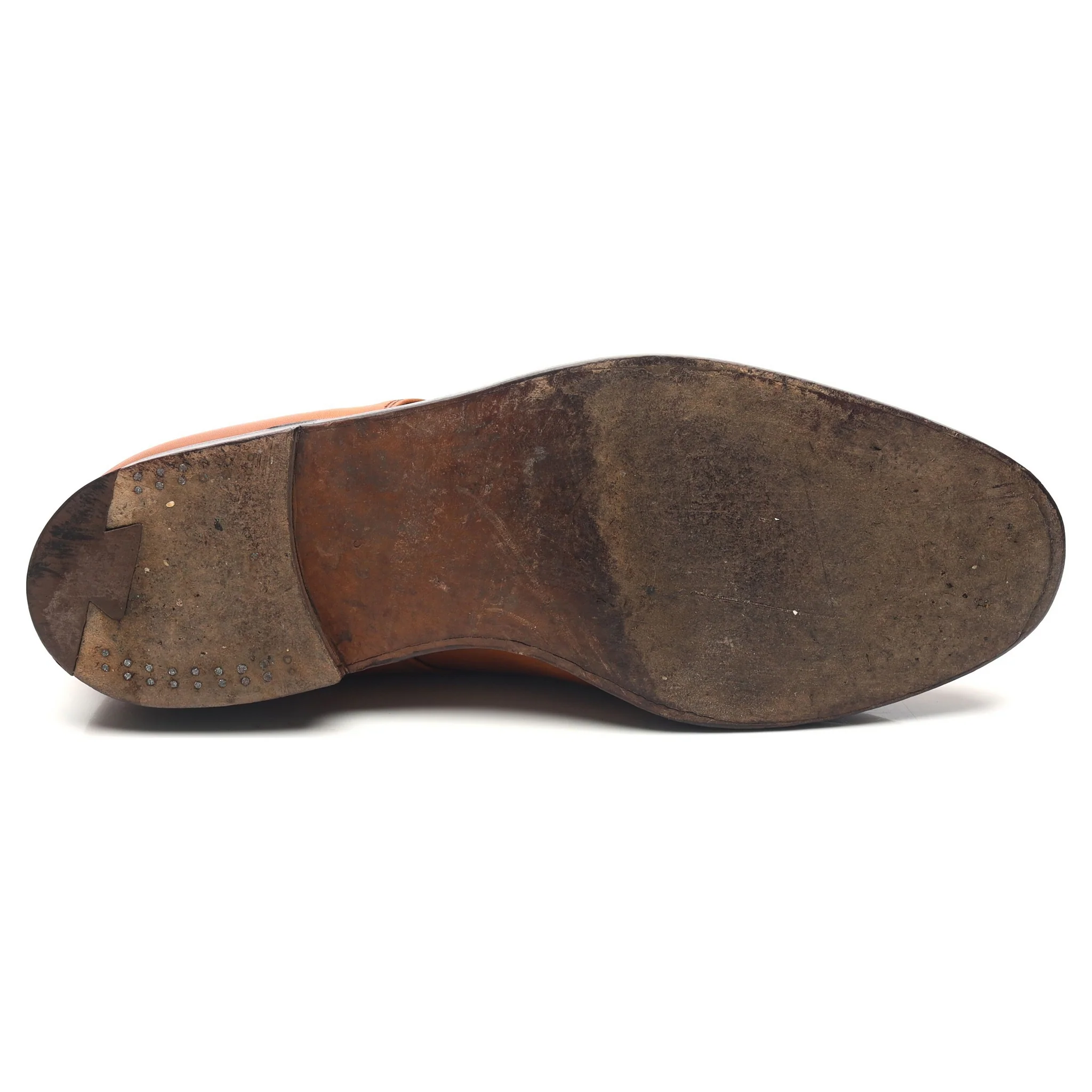 'Harewood' Tan Brown Leather Derby UK 9.5 FX - Image 11