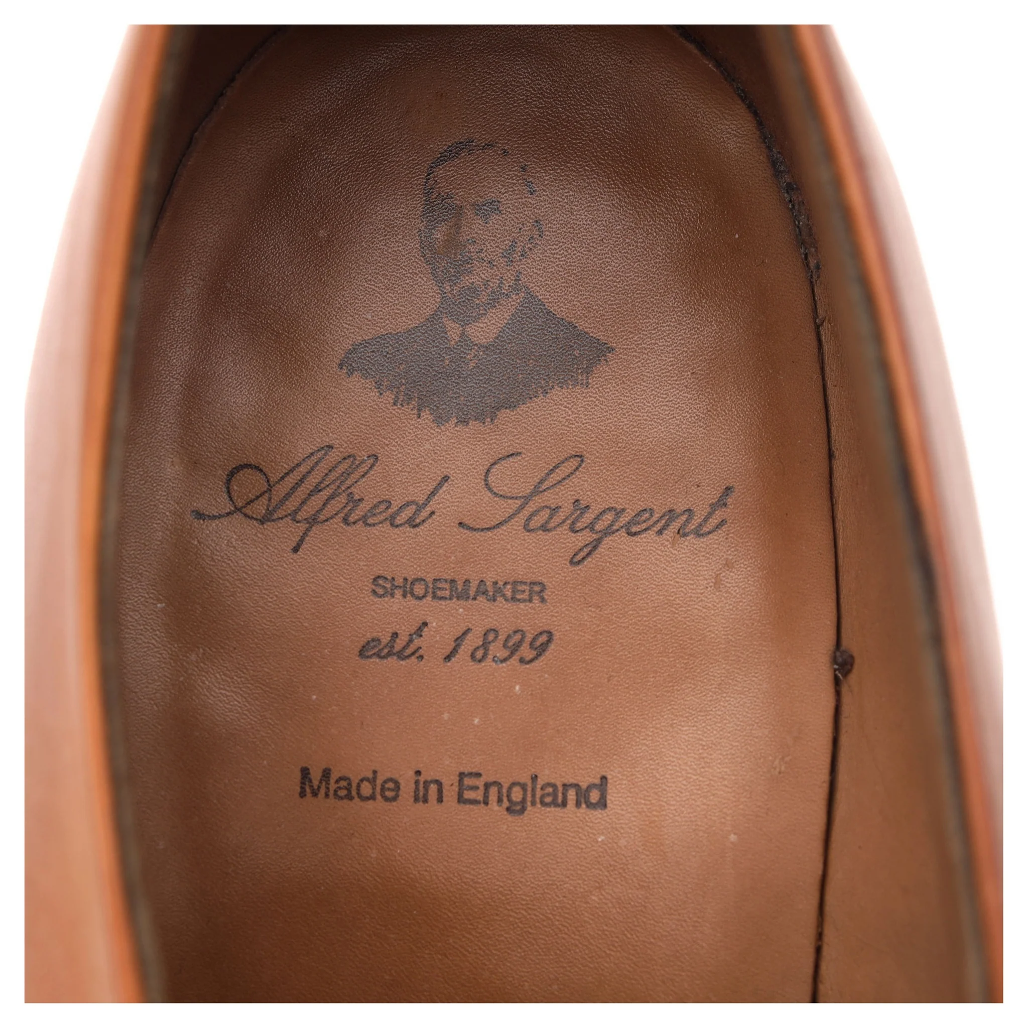 'Harewood' Tan Brown Leather Derby UK 9.5 FX - Image 12