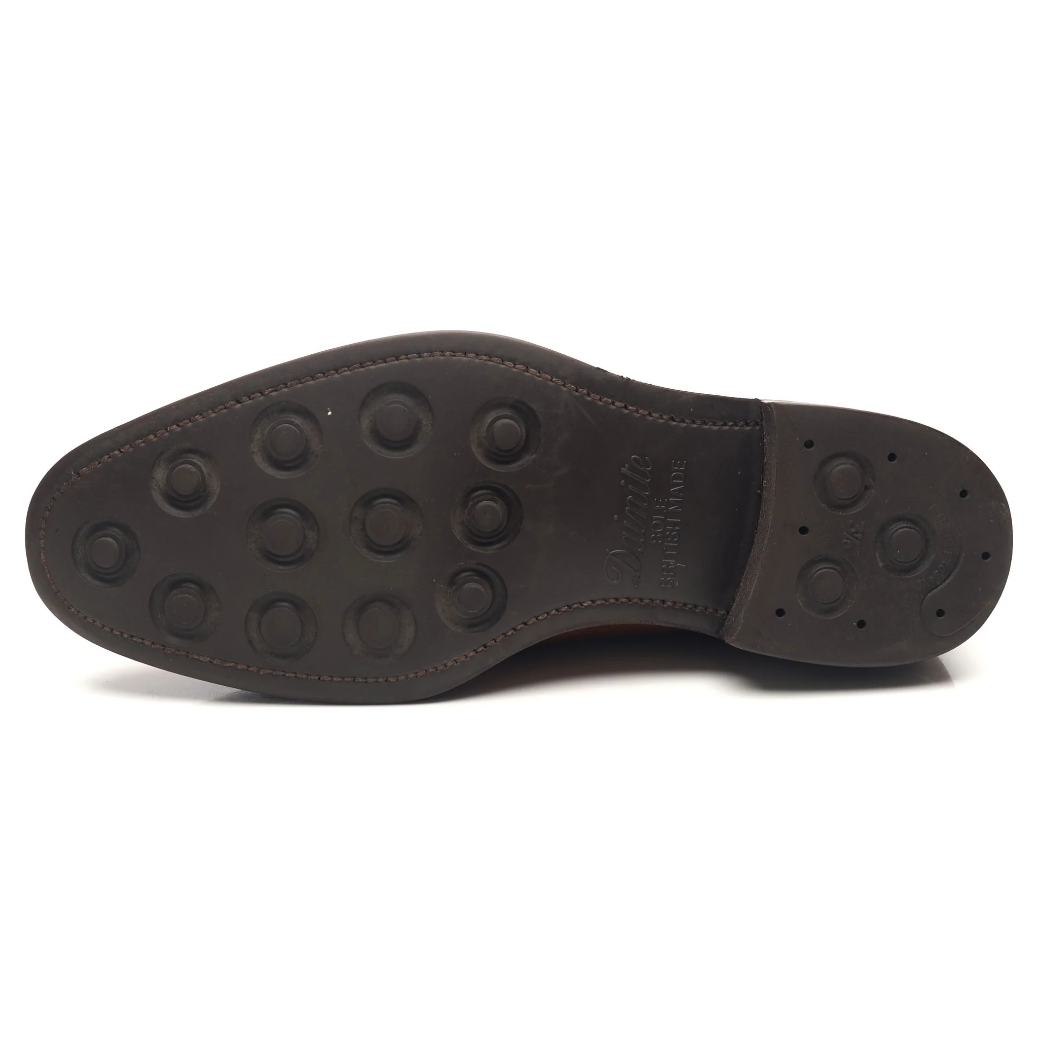 'Charlton' Tan Brown Leather Split Toe Derby UK 8 F - Image 10