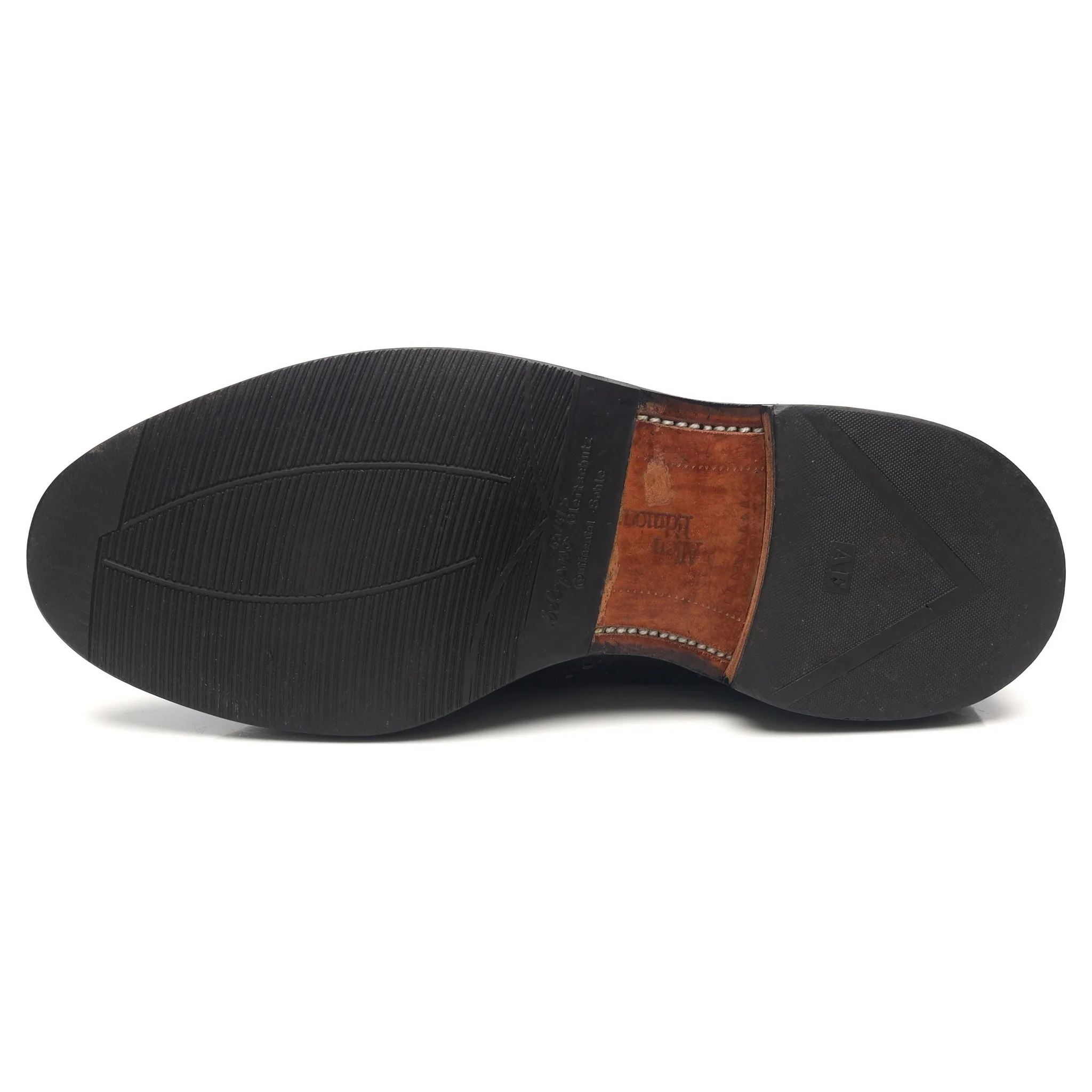 'Auburn' Black Leather Derby Brogues UK 9 US 9.5 E - Image 10