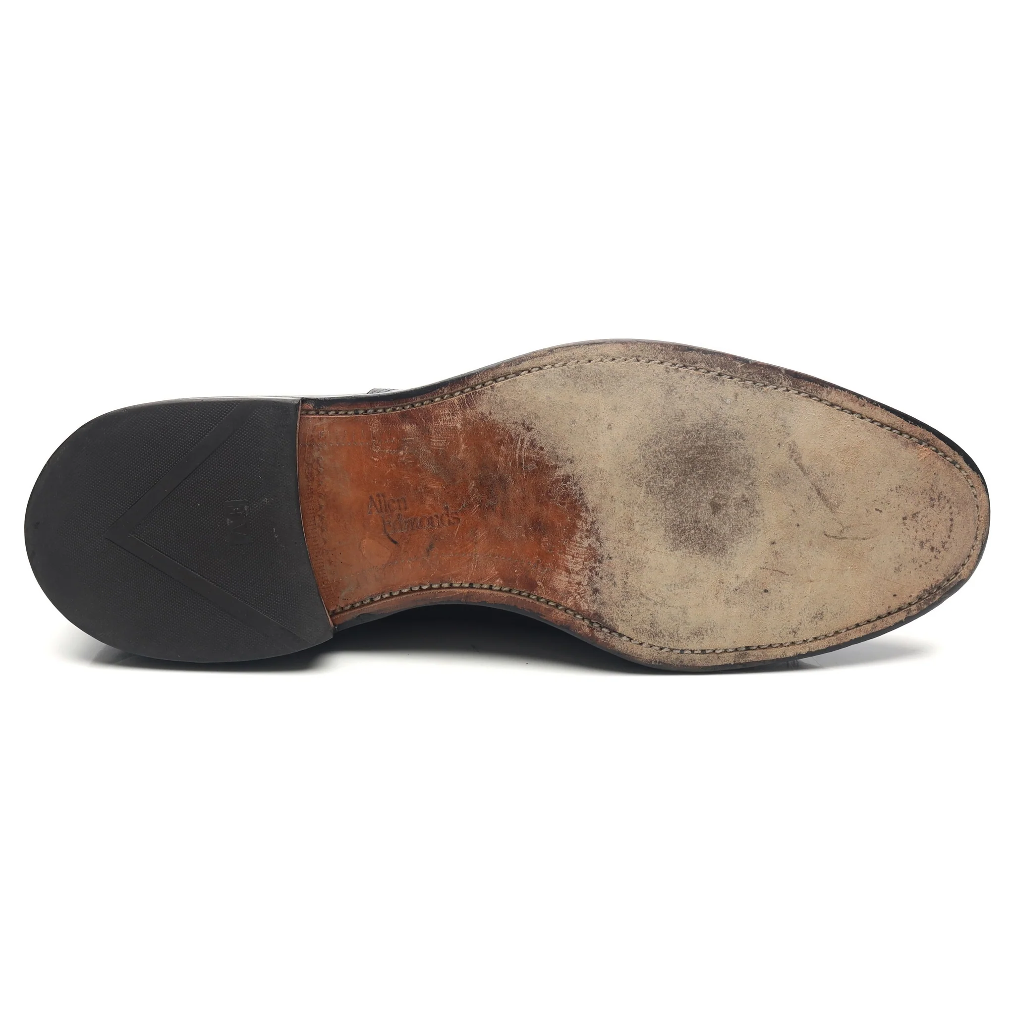 'Park Avenue' Black Leather Oxford UK 11.5 US 12 E - Image 11