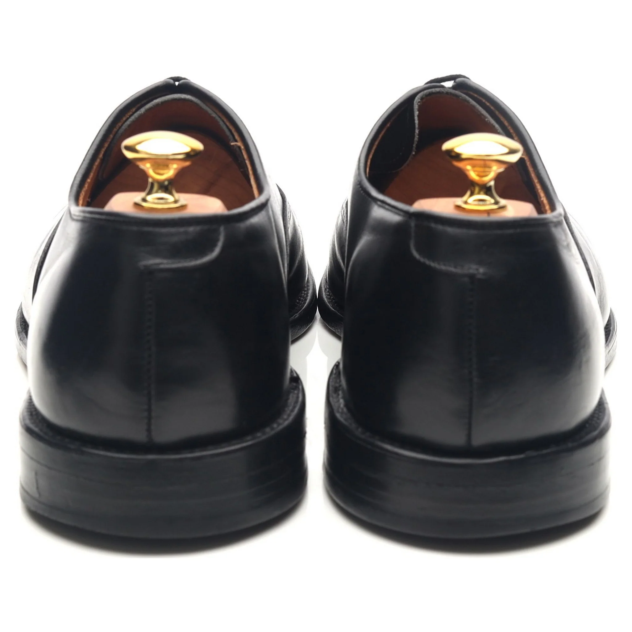'Park Avenue' Black Leather Oxford UK 11.5 US 12 E - Image 4