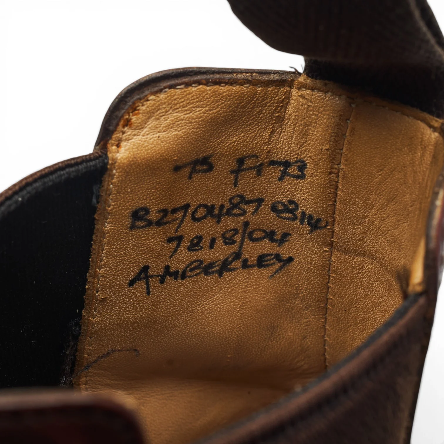 'Amberley' Brown Leather Chelsea Boots UK 7.5 F - Image 7