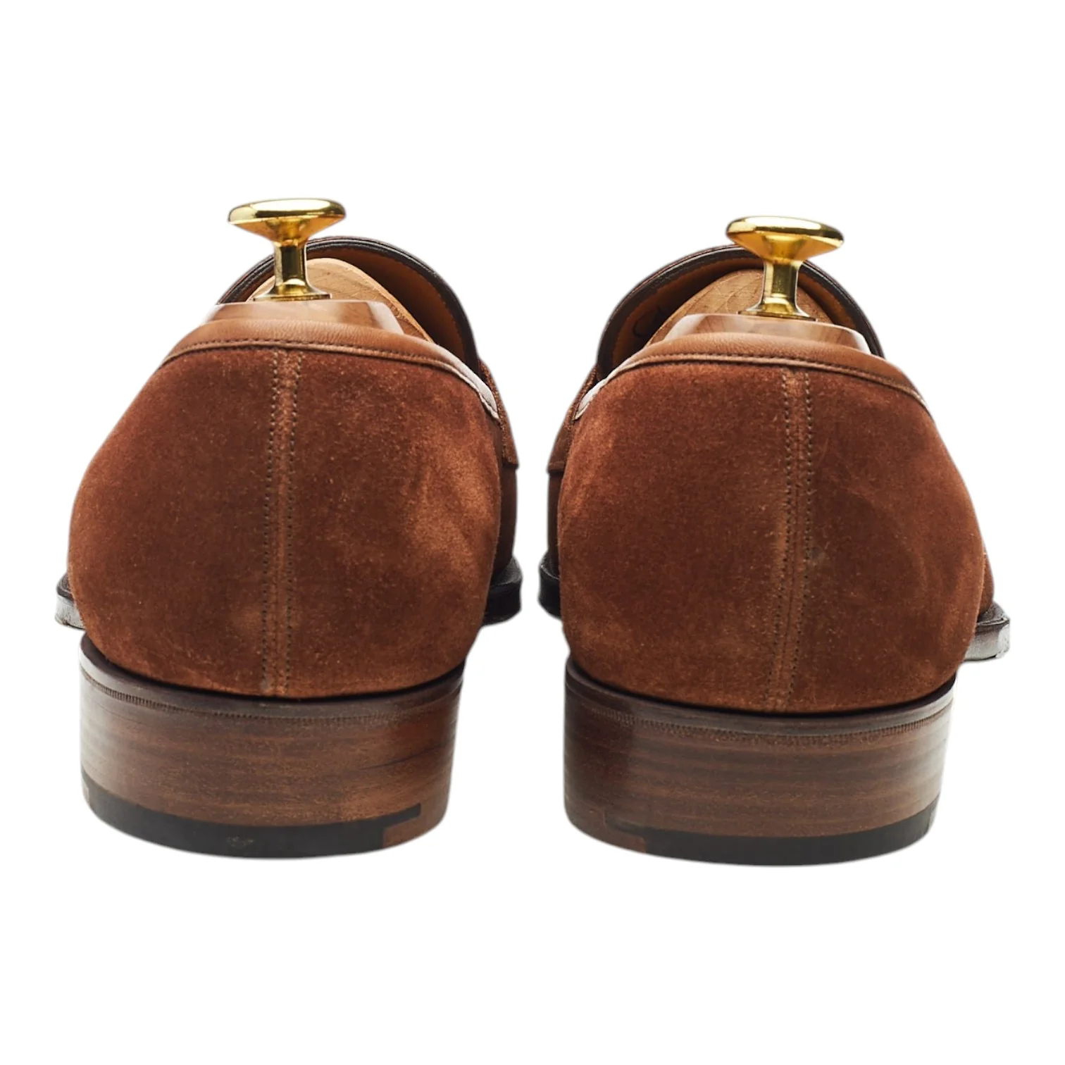 'Antibes' Polo Brown Suede Split Toe Loafers UK 9 E - Image 4