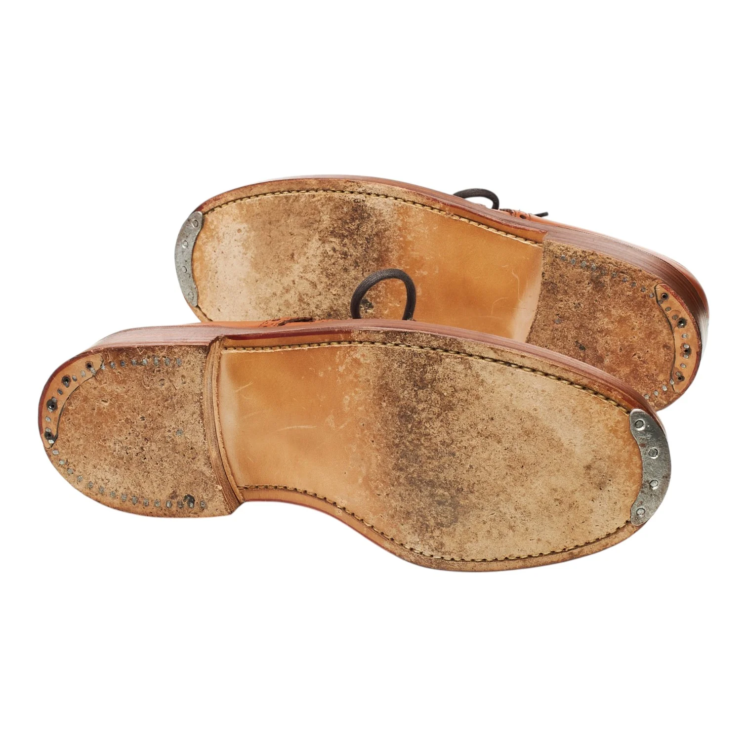 'Appleby' Tan Brown Leather Derby Brogues UK 6 FX - Image 5