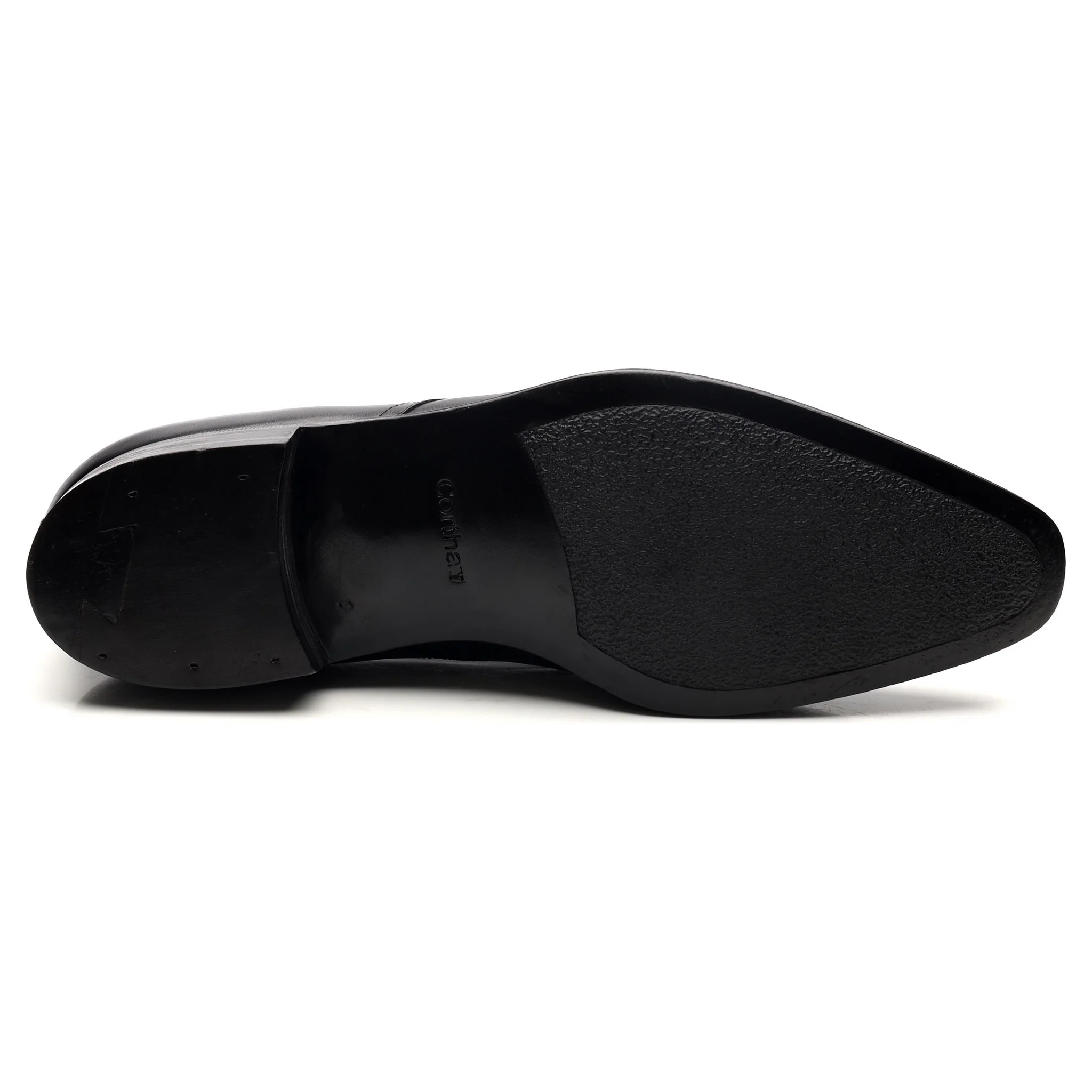 'Sergio' Black Leather Derby UK 8.5 E - Image 12