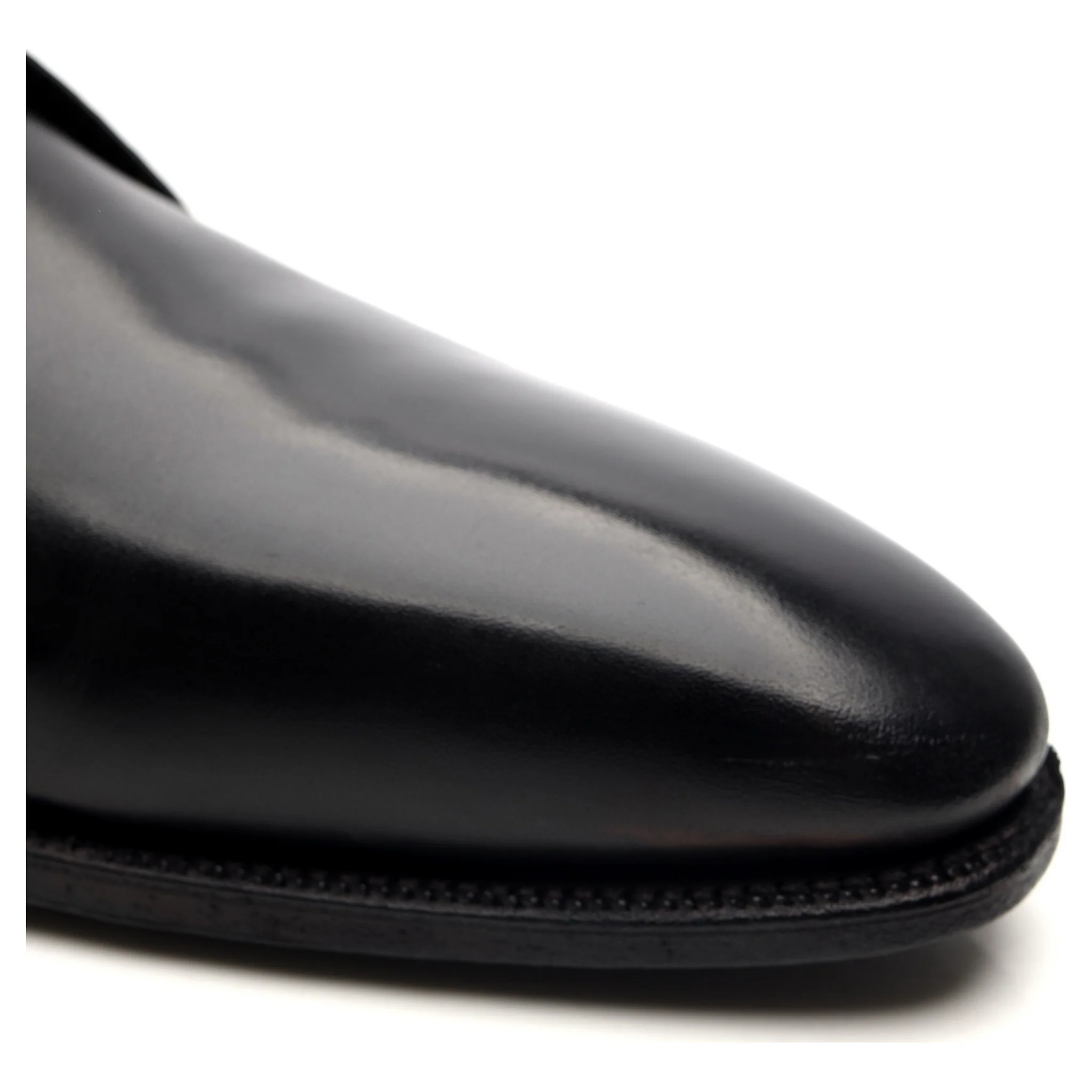 'Sergio' Black Leather Derby UK 8.5 E - Image 5
