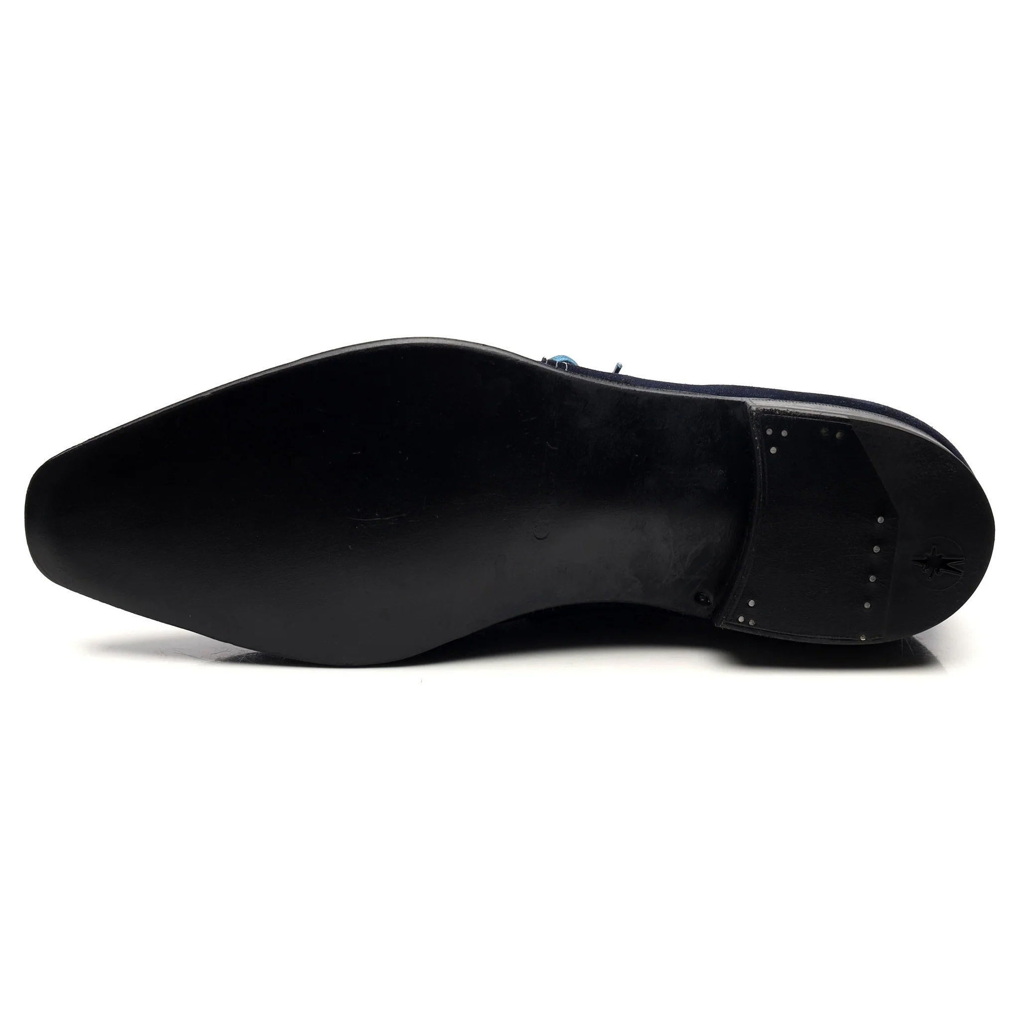 'Arca' Navy Blue Suede Derby UK 8 E - Image 10