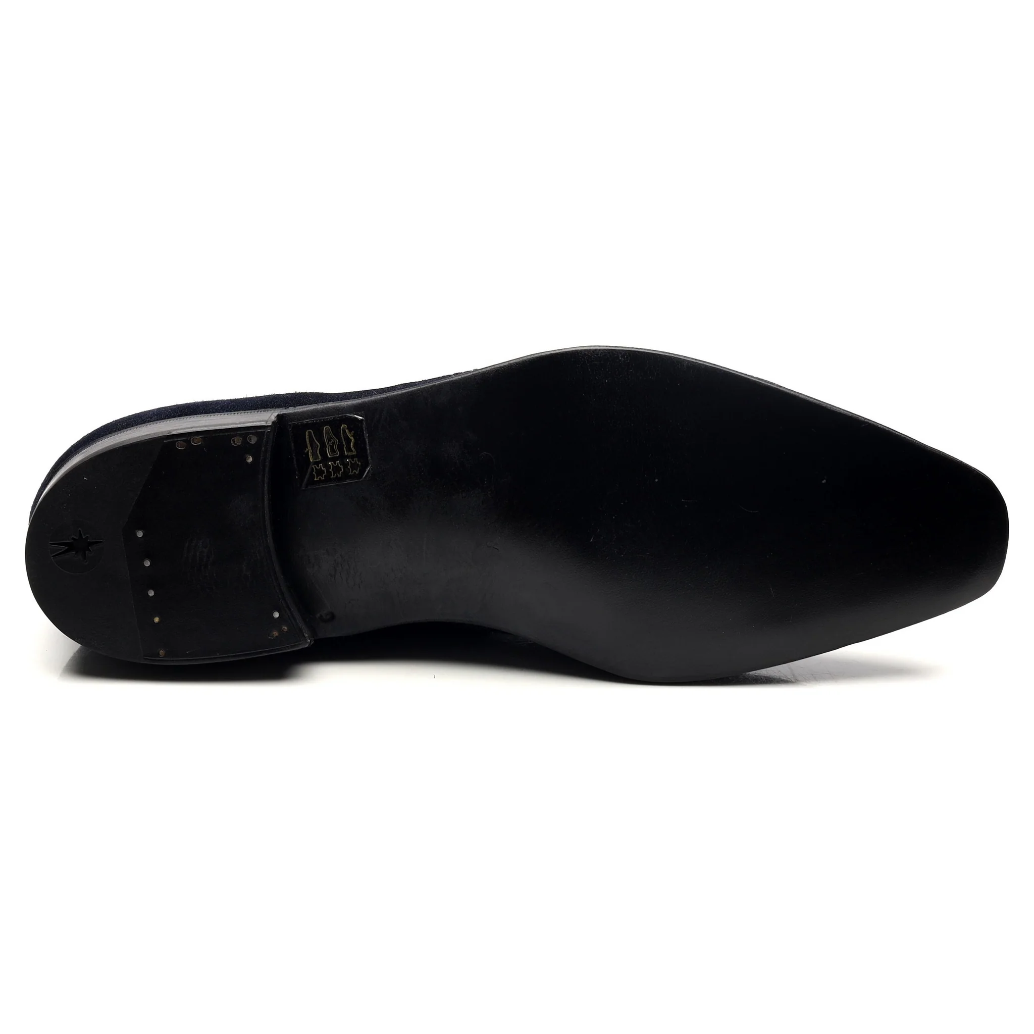 'Arca' Navy Blue Suede Derby UK 8 E - Image 11
