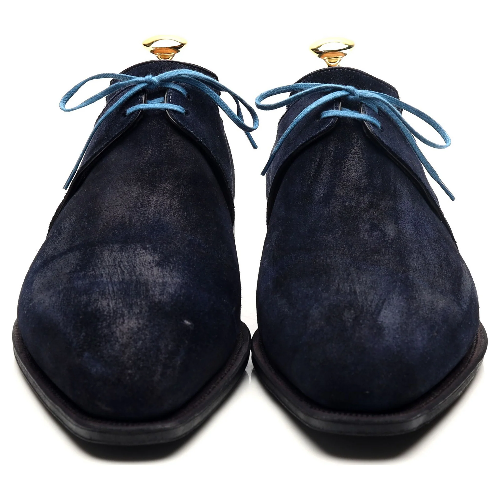 'Arca' Navy Blue Suede Derby UK 8 E - Image 8