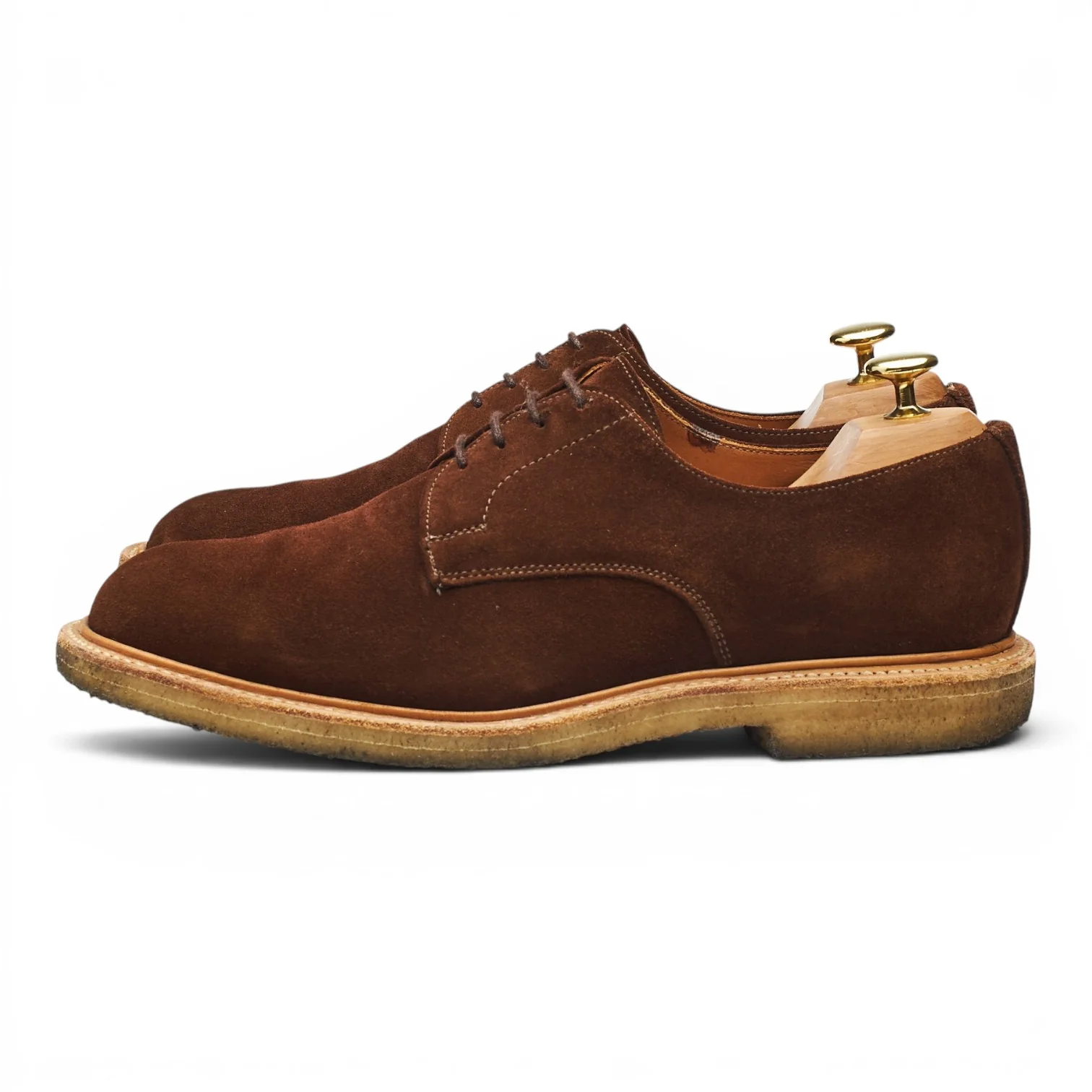 'Archie' Brown Suede Derby UK 8 - Image 3
