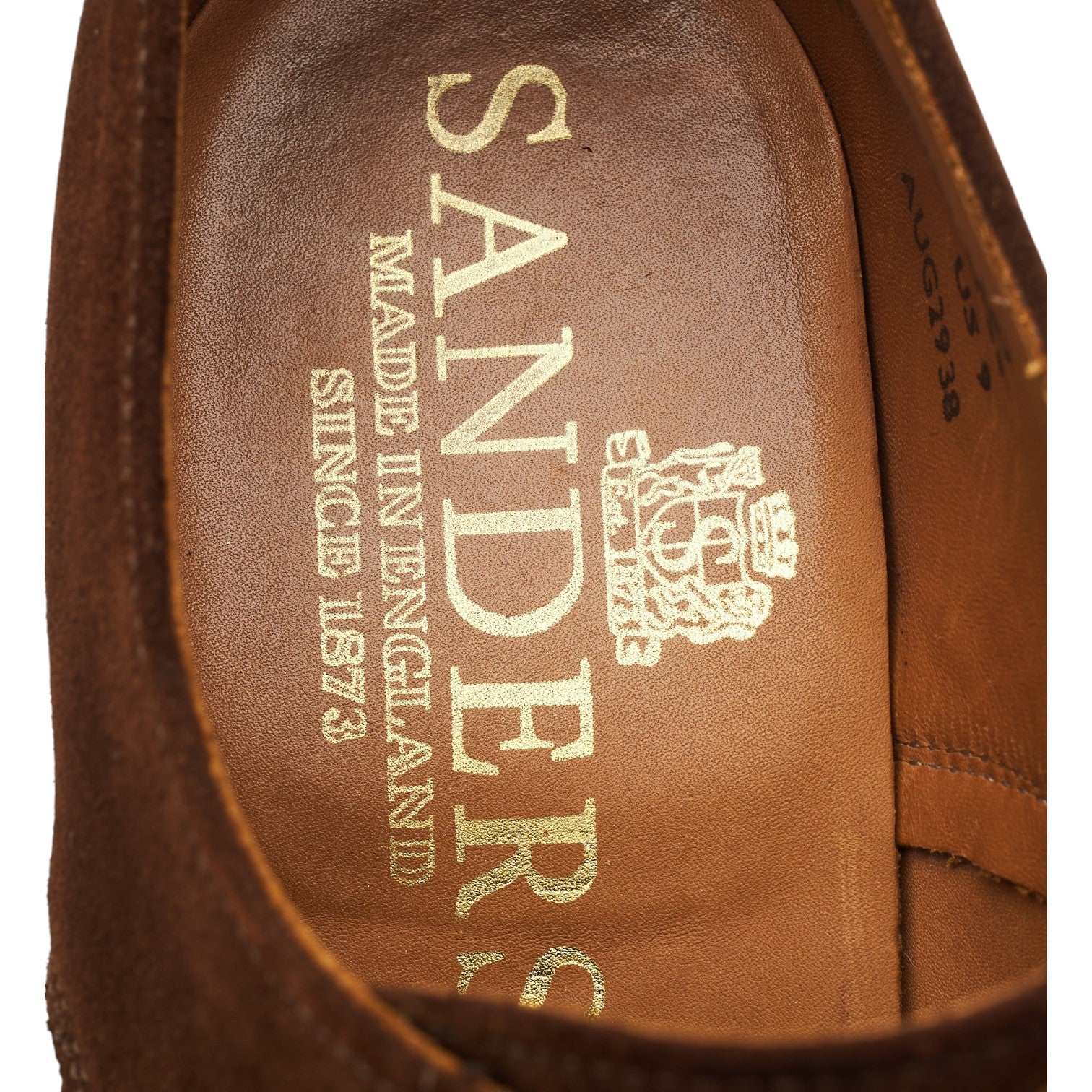 'Archie' Brown Suede Derby UK 8 - Image 7