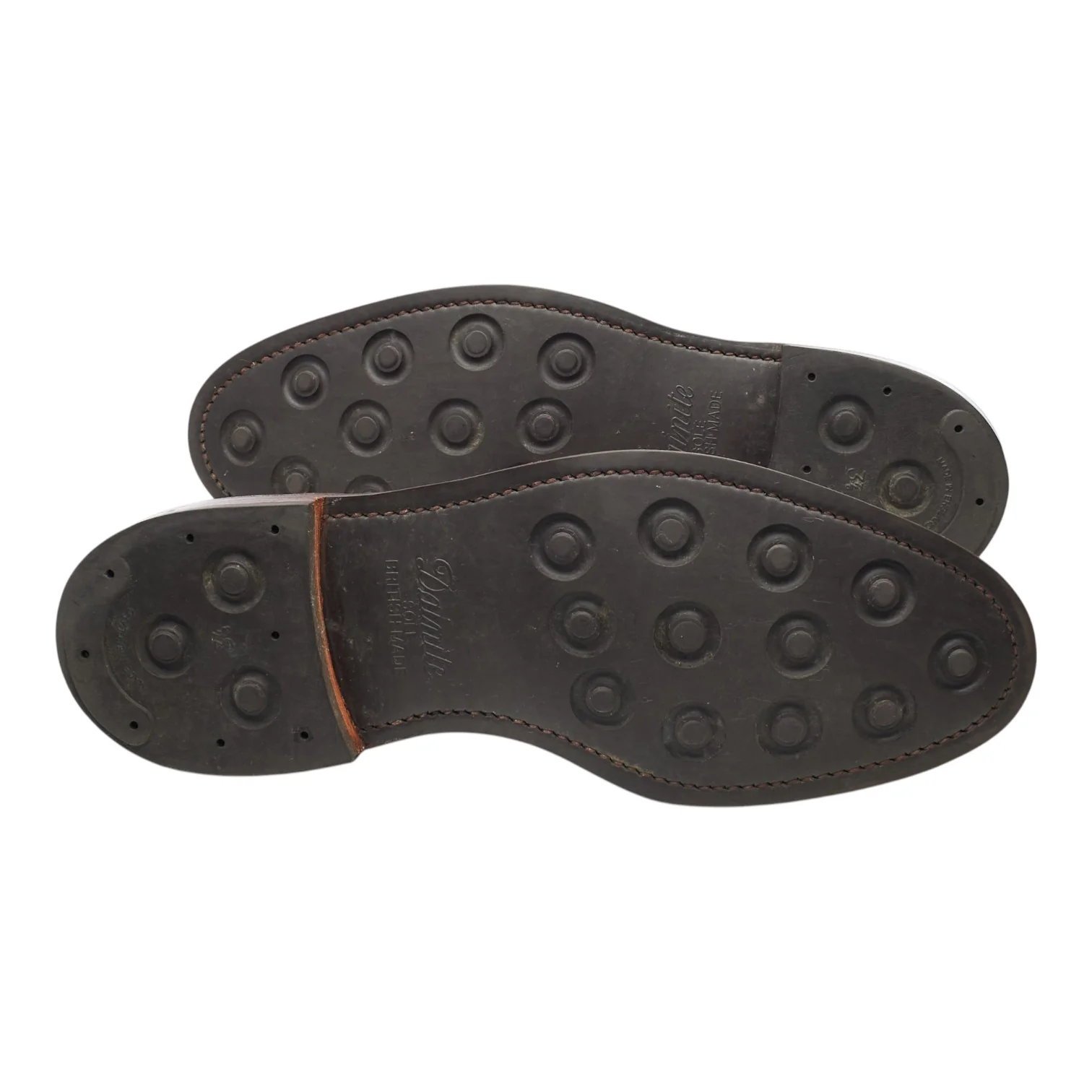'Archie' Tan Brown Grain Leather Derby UK 10 E - Image 5