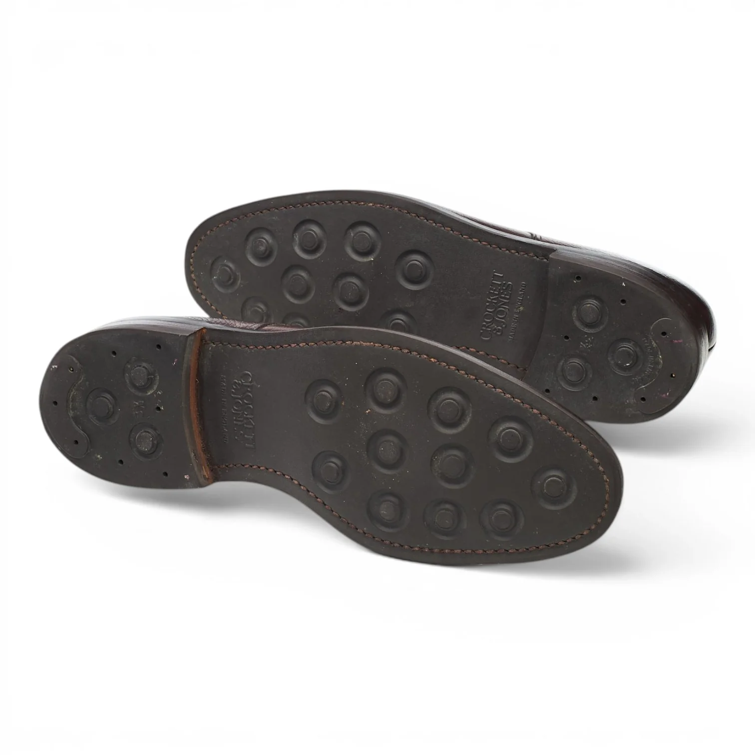 'Ashdown' Dark Brown Grain Leather Derby UK 7.5 E - Image 5
