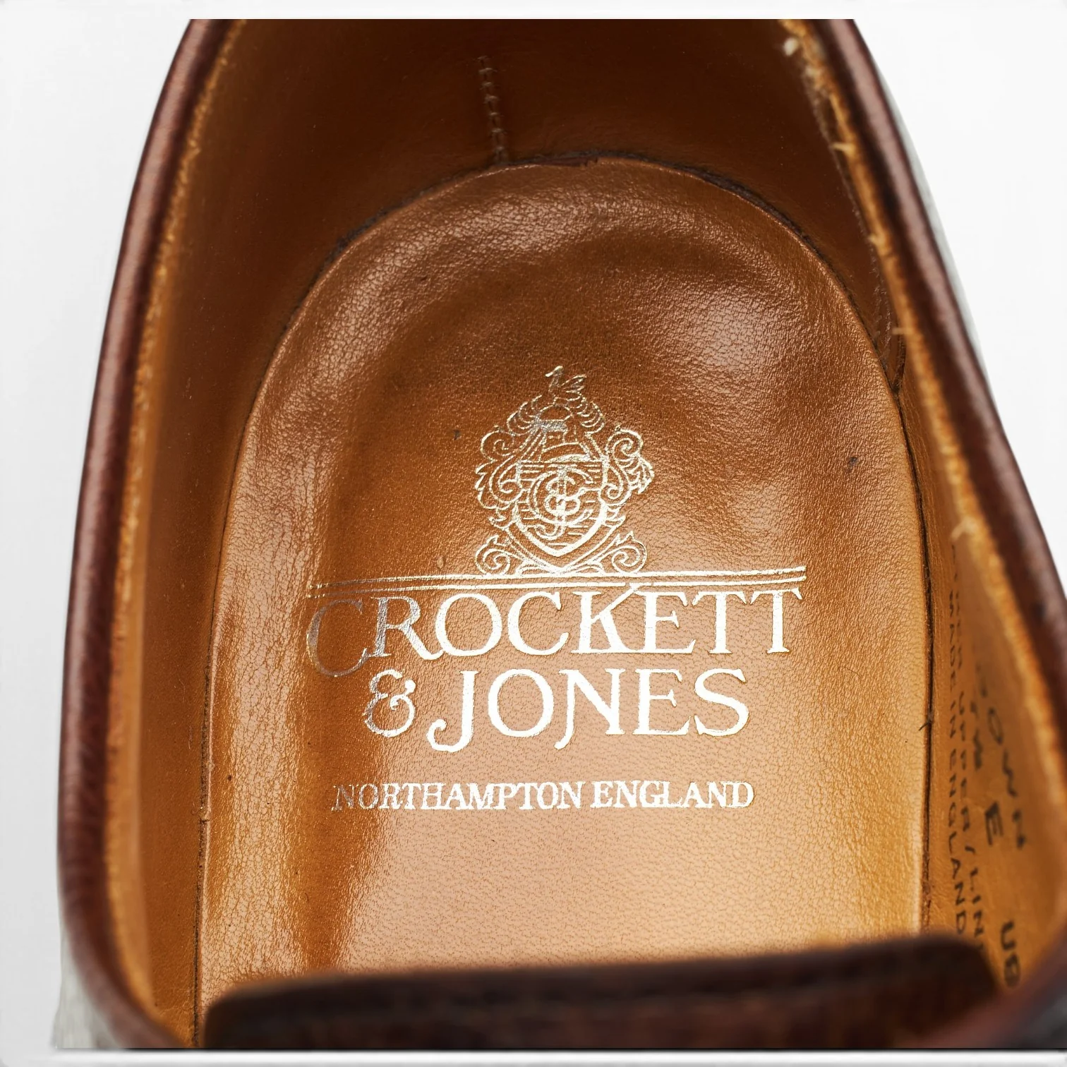 'Ashdown' Dark Brown Grain Leather Derby UK 7.5 E - Image 6