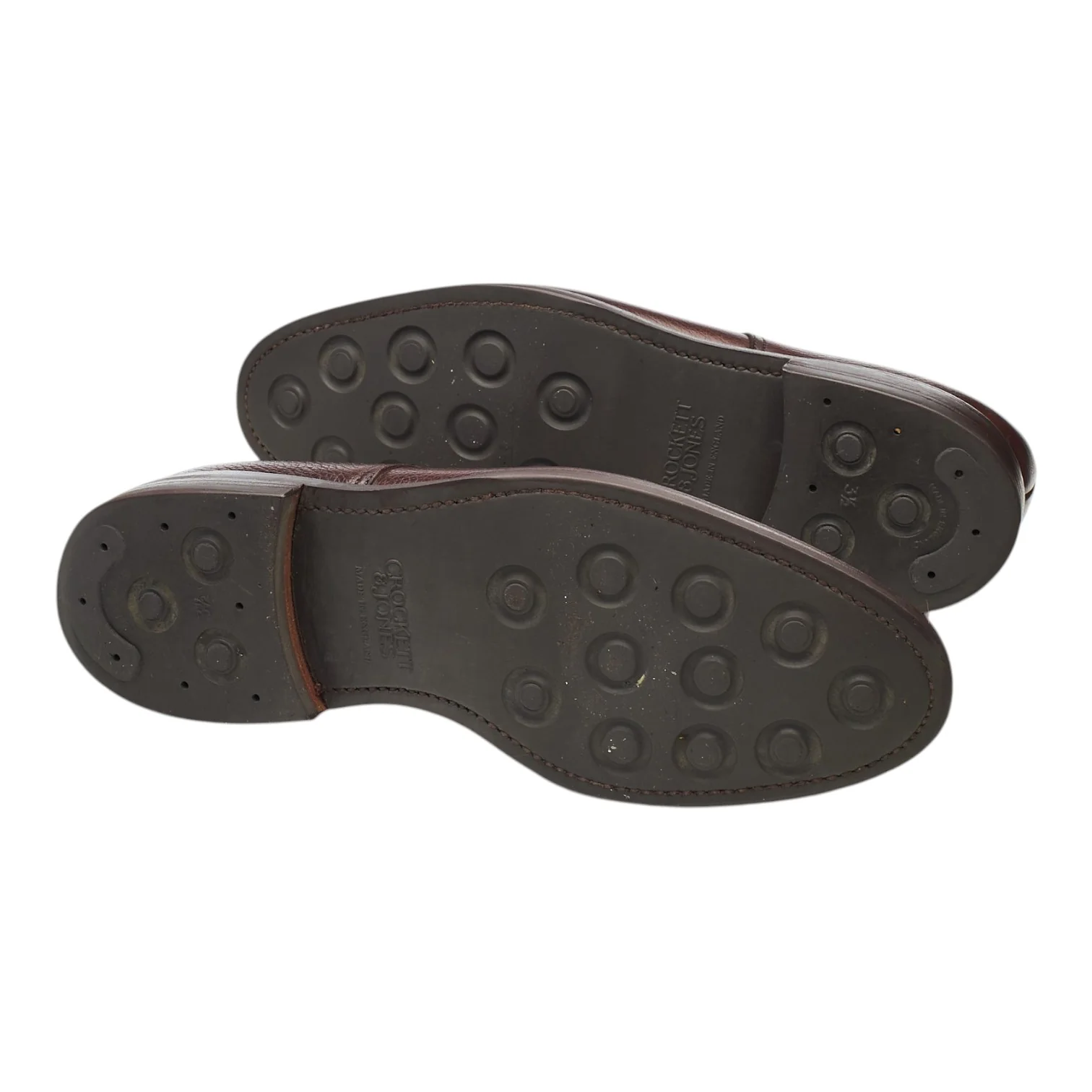 'Ashdown' Dark Brown Grain Leather Derby UK 9 E - Image 5