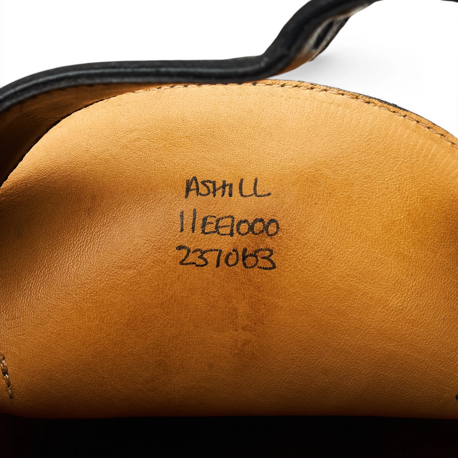 'Ashill' Black Leather Monk Strap UK 11 EE - Image 7