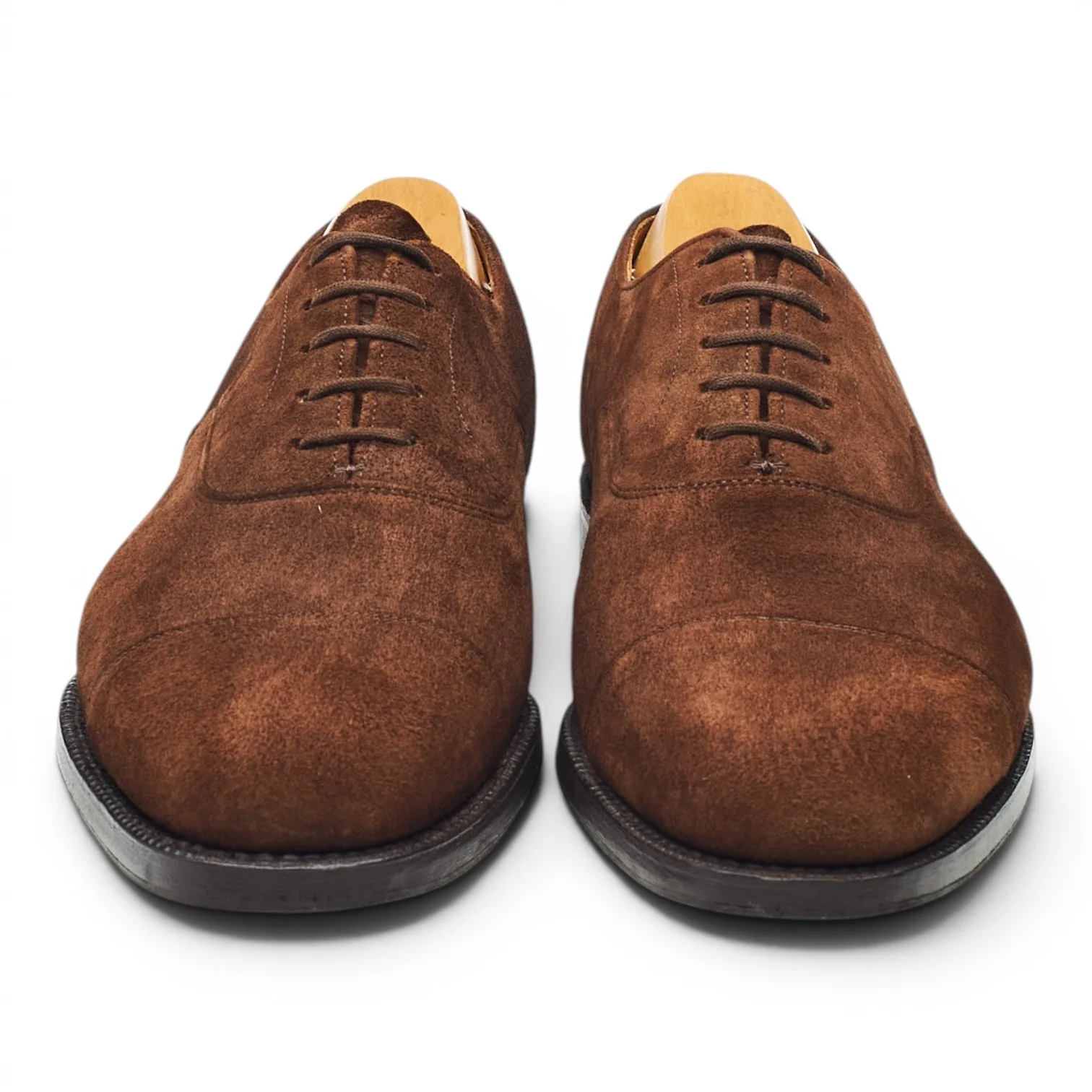 'Asquith' Dark Brown Suede Oxford UK 8 F - Image 2