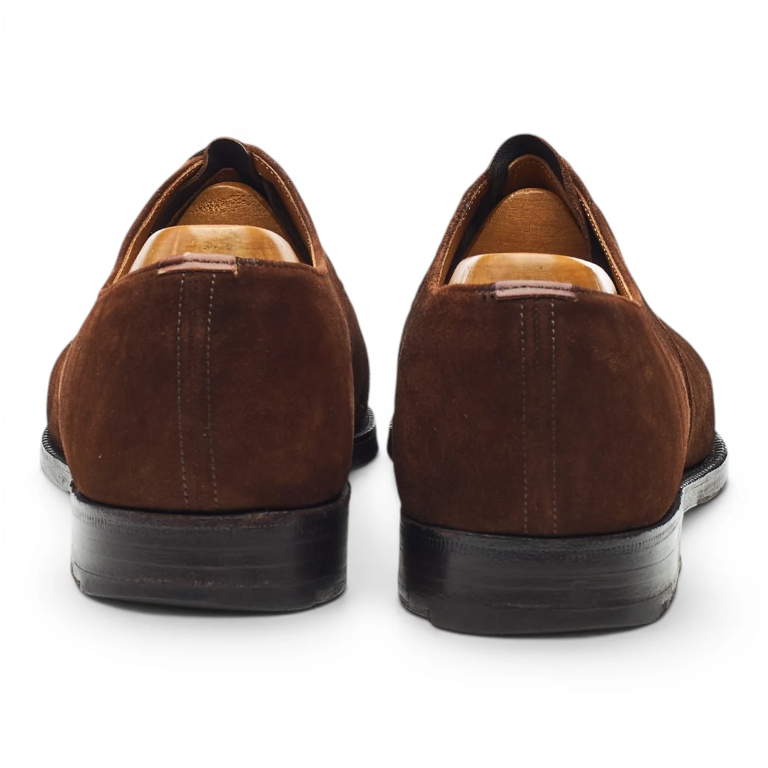 'Asquith' Dark Brown Suede Oxford UK 8 F - Image 4
