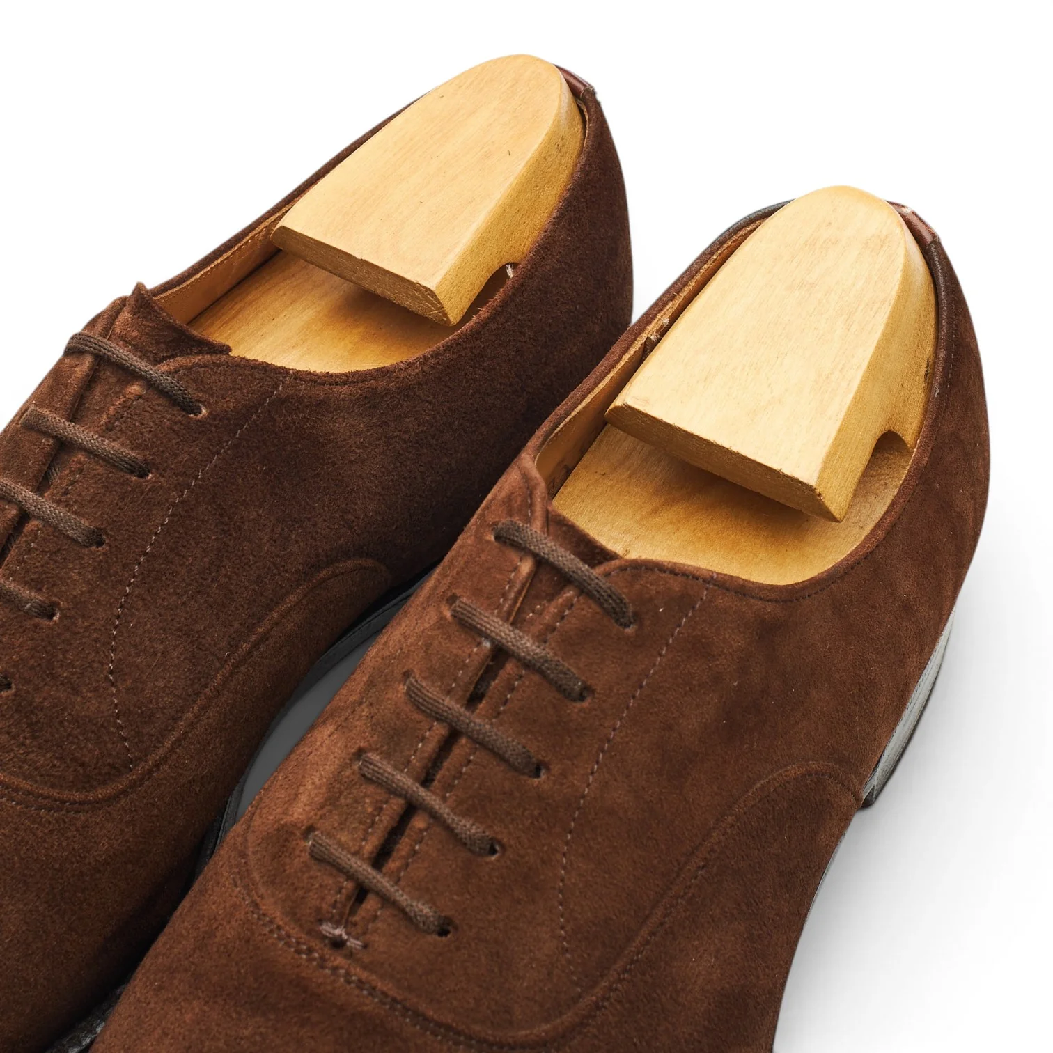 'Asquith' Dark Brown Suede Oxford UK 8 F - Image 5