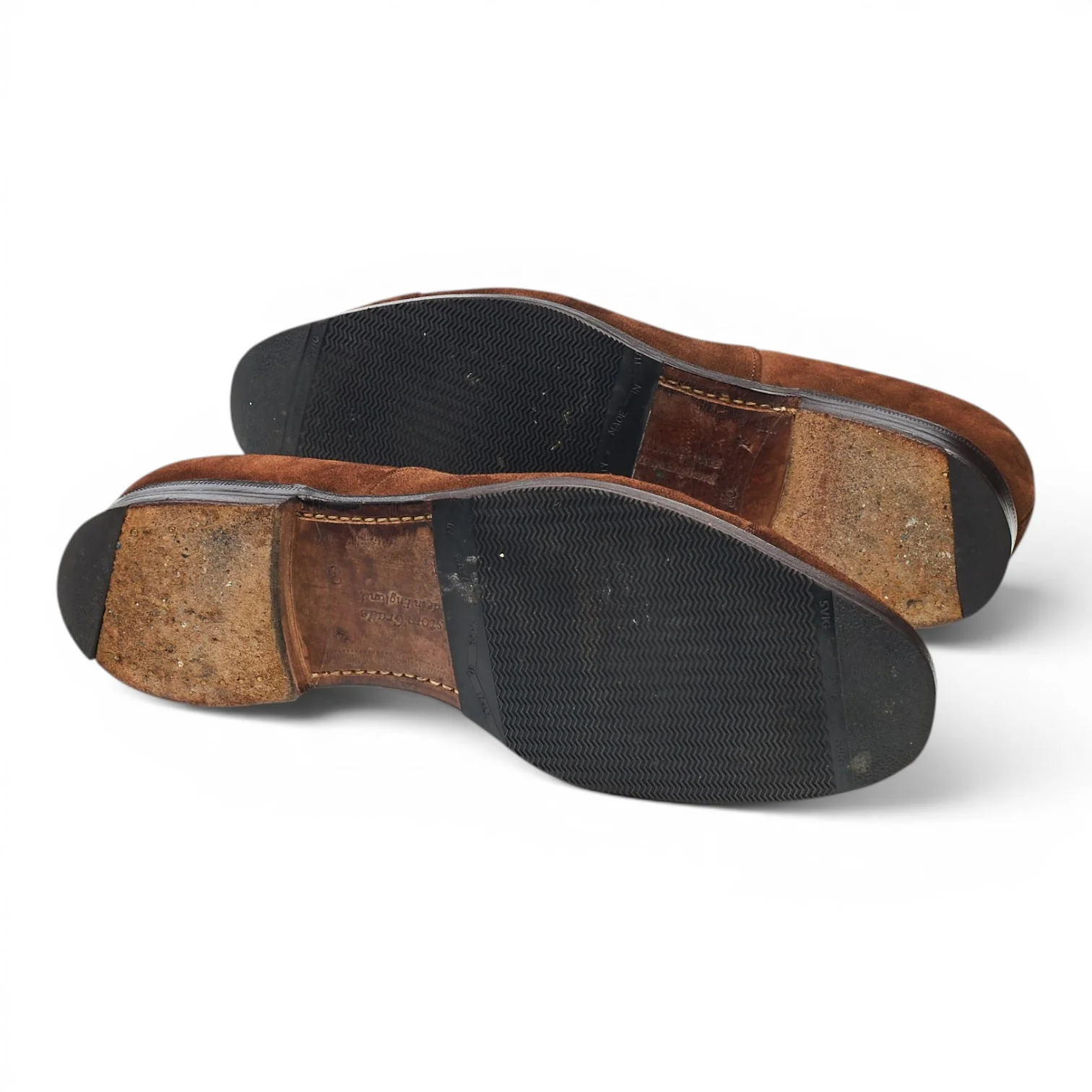 'Asquith' Dark Brown Suede Oxford UK 8 F - Image 6