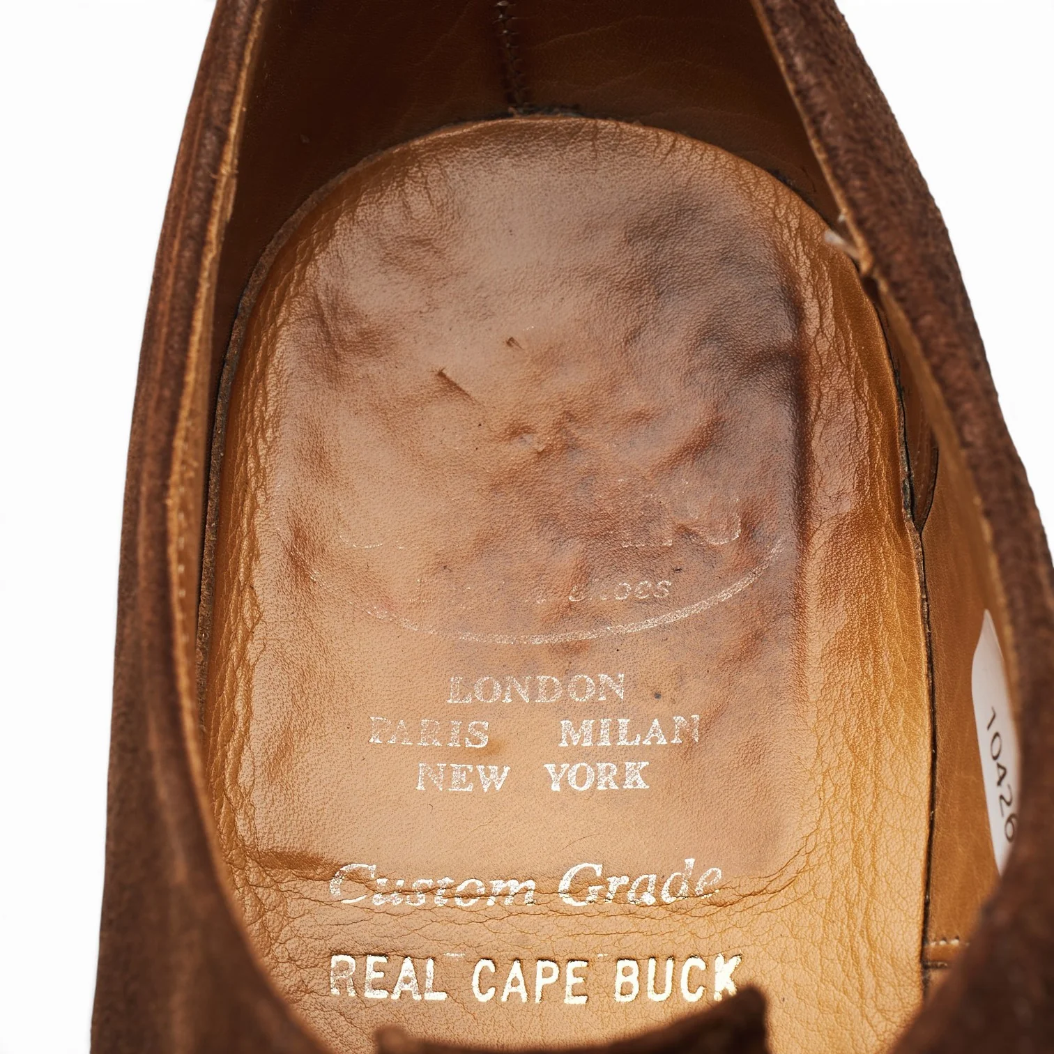 'Asquith' Dark Brown Suede Oxford UK 8 F - Image 7