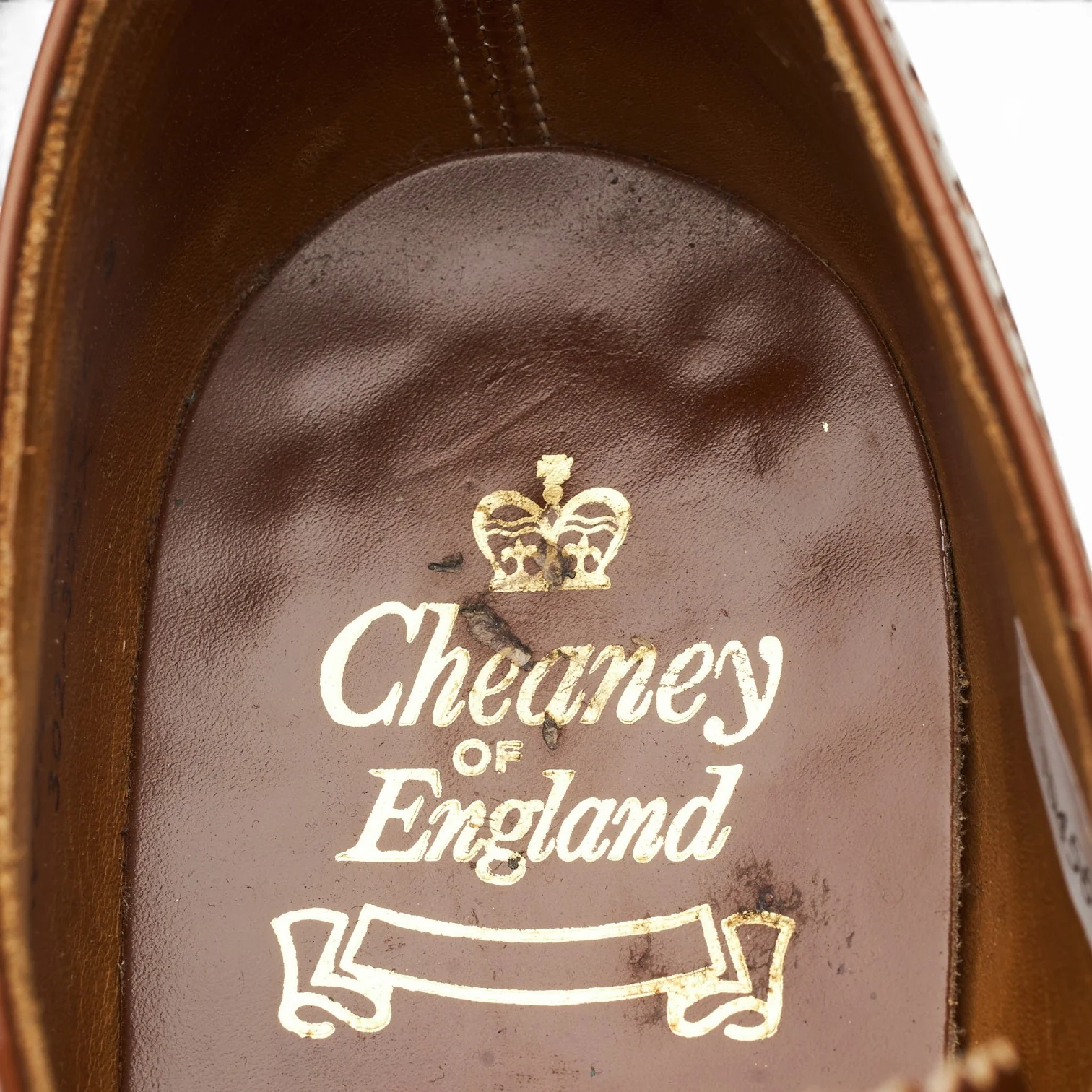 'Avon' Brown Leather Oxford Brogues UK 8 E - Image 6
