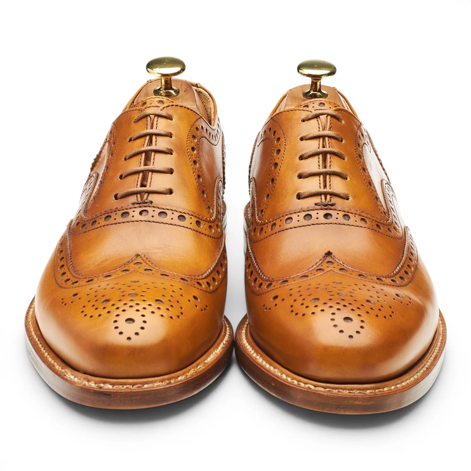 'Balfour 2817' Tan Brown Leather Oxford Brogues UK 7.5 F - Image 2