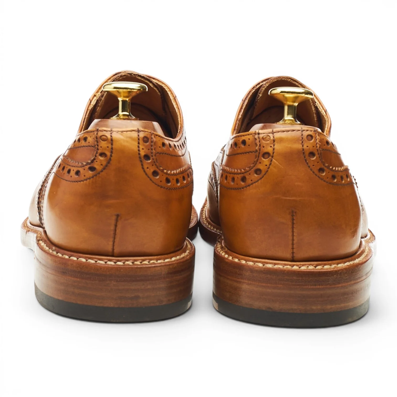 'Balfour 2817' Tan Brown Leather Oxford Brogues UK 7.5 F - Image 4