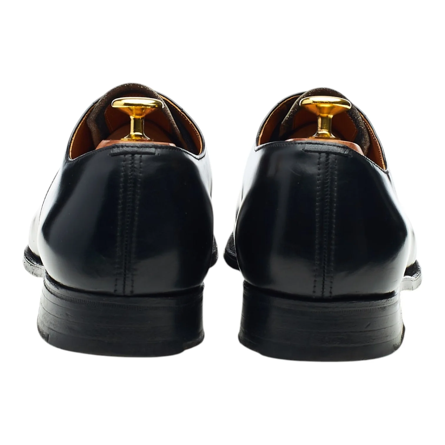 'Balmoral' Black Leather Oxford UK 8.5 F - Image 4