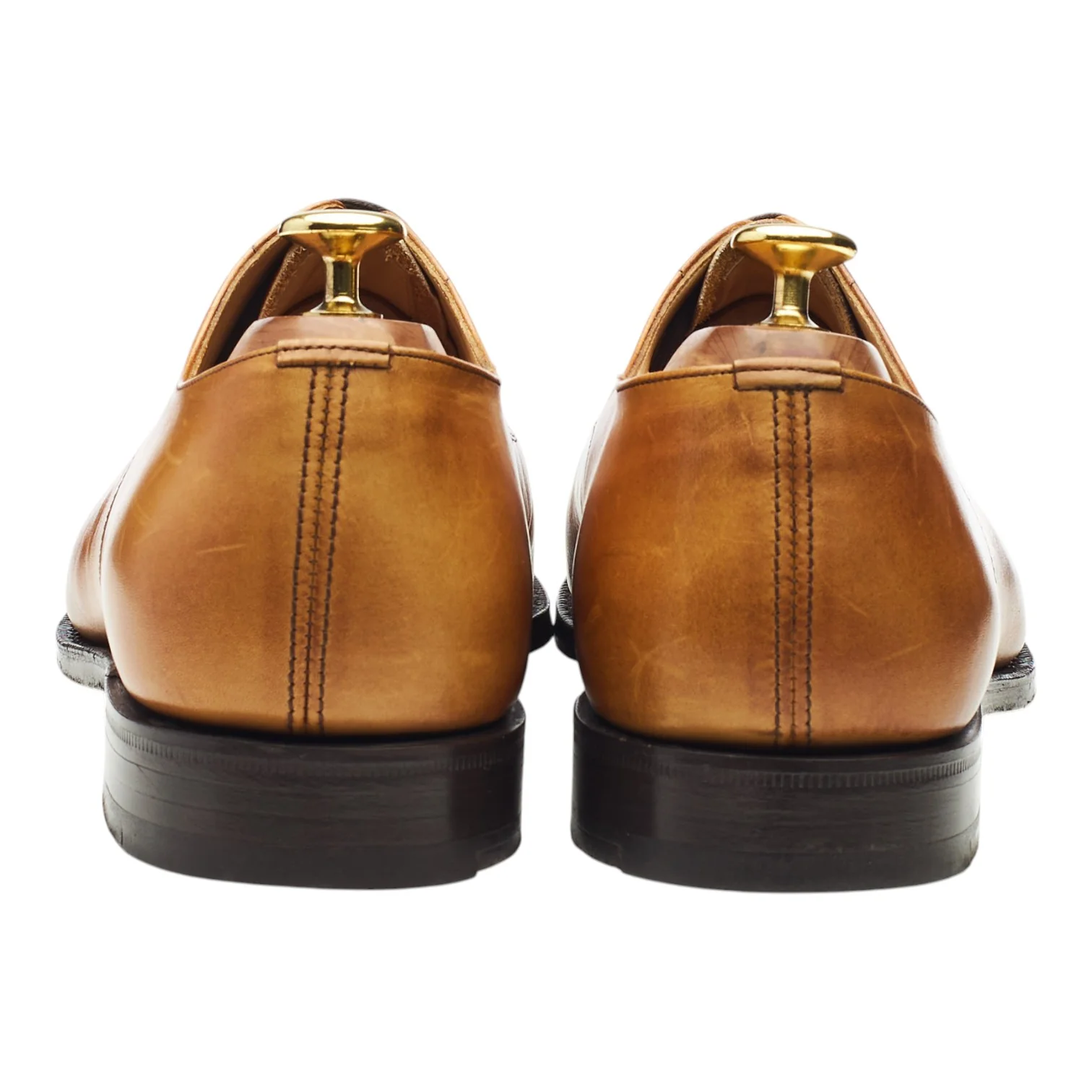 'Balmoral' Tan Brown Leather Oxford UK 8 G - Image 4