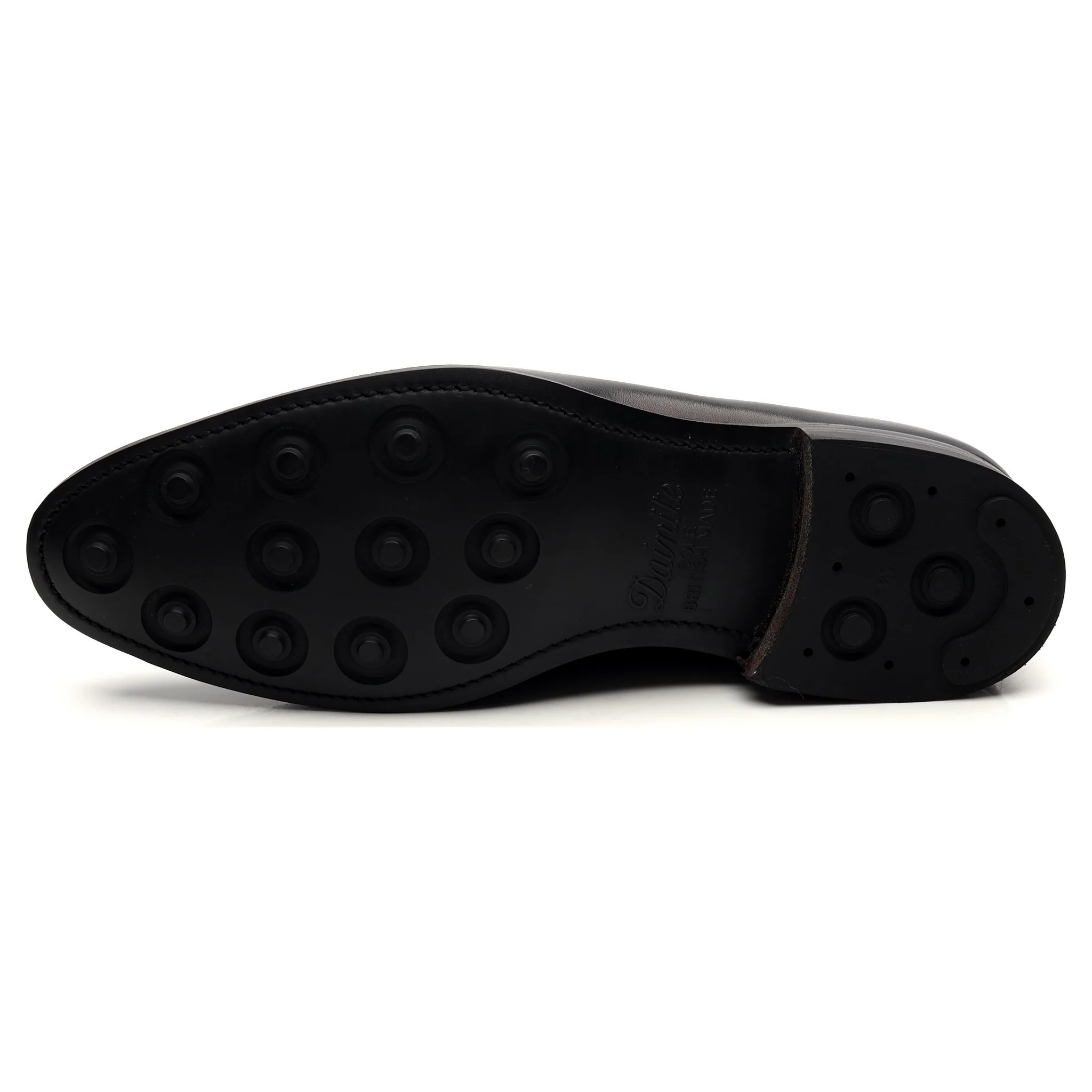 'Bath' Black Leather Derby Brogues UK 9 G - Image 10