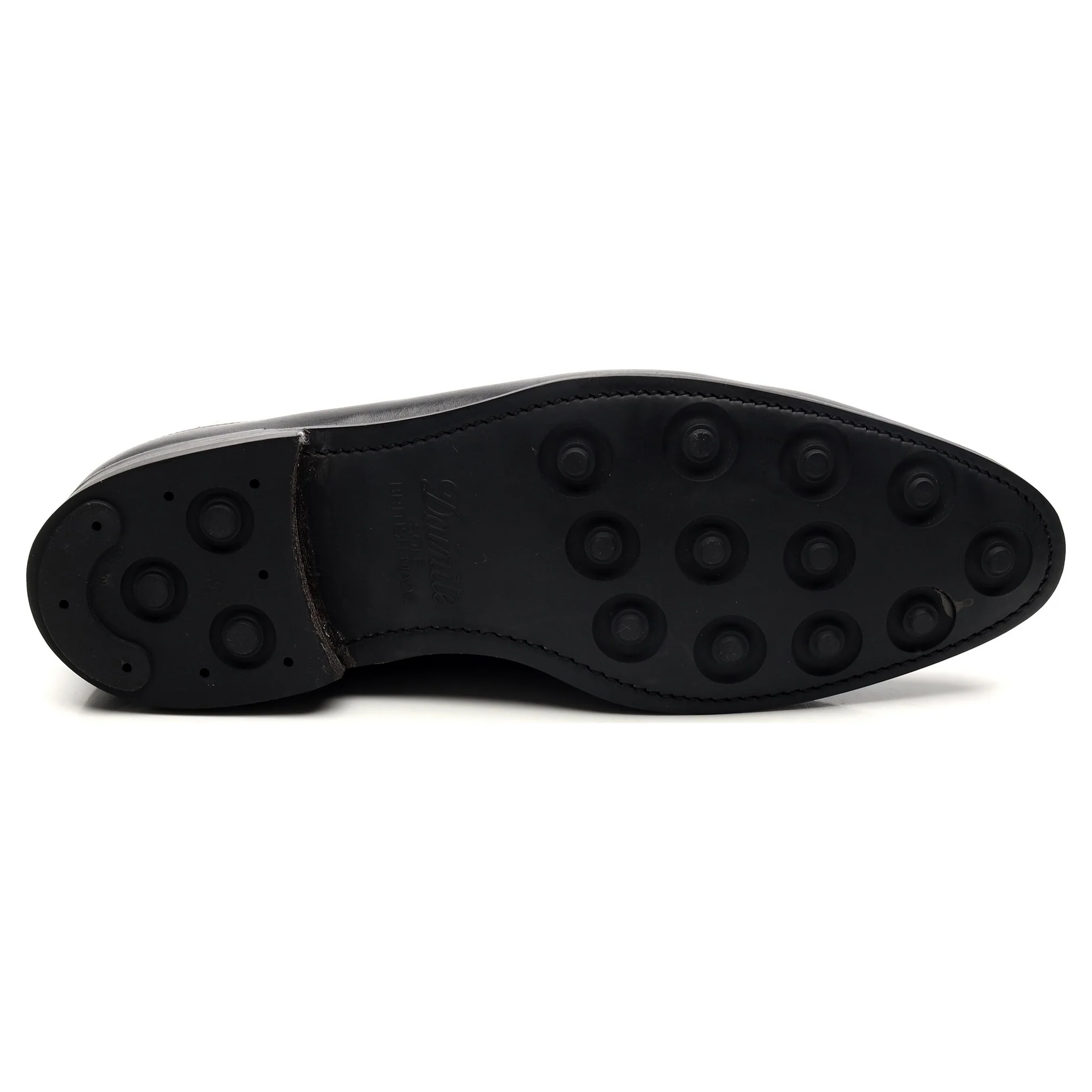 'Bath' Black Leather Derby Brogues UK 9 G - Image 11