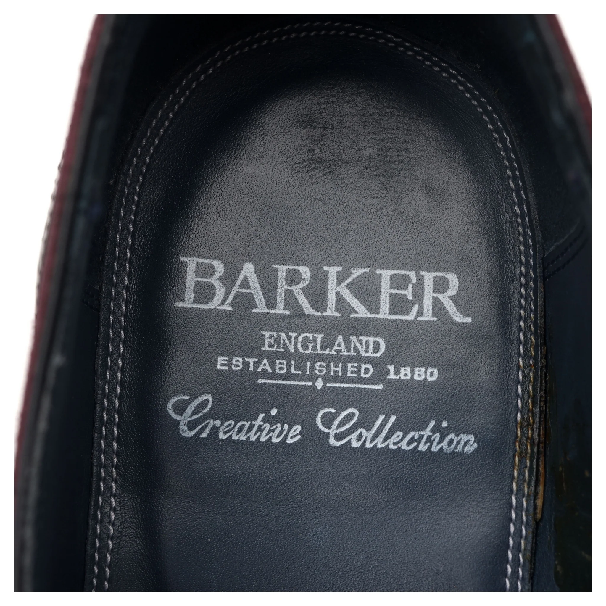 'McClean' Black Leather Brogues UK 8 F - Image 12